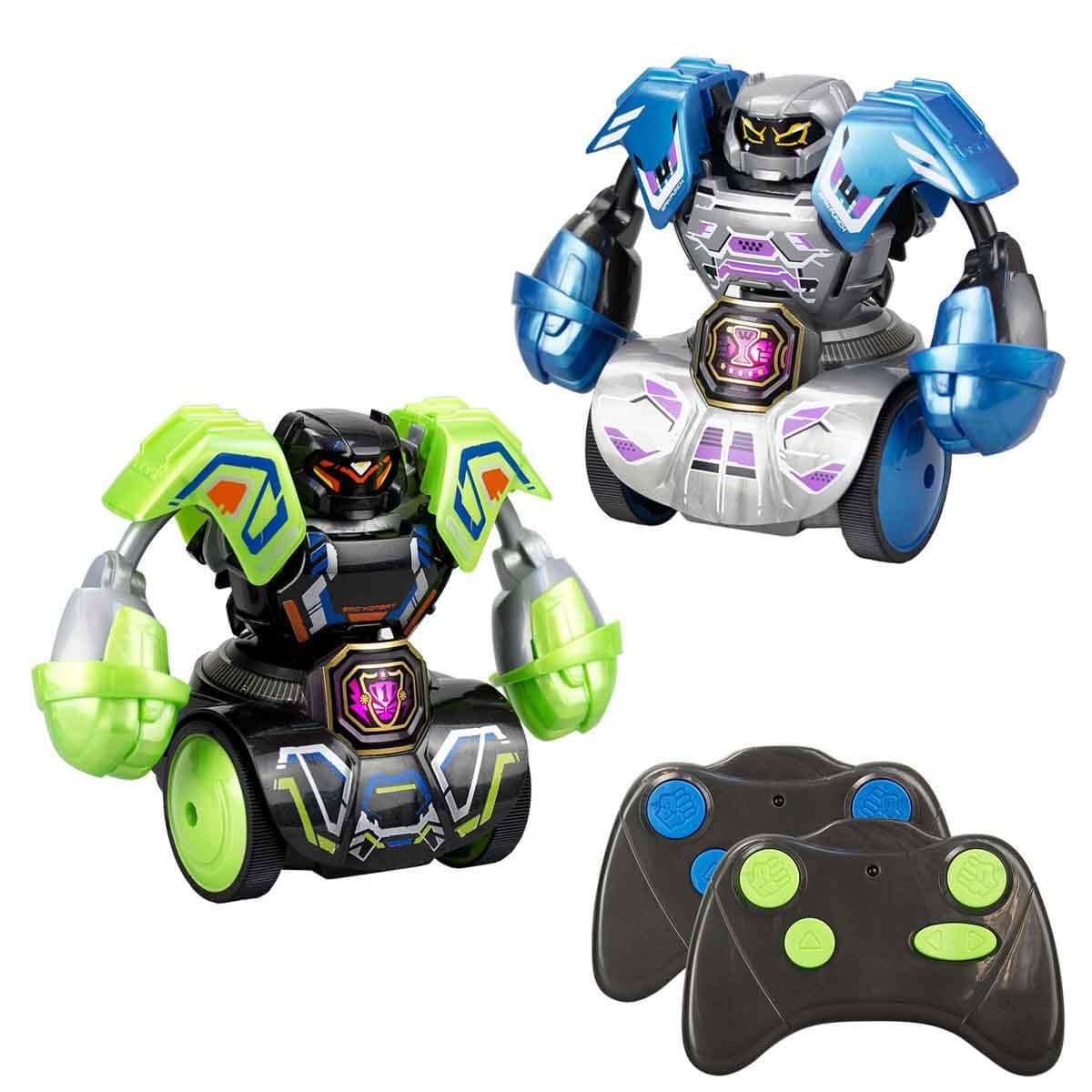 SilverLit YCOO Robo Kombat Tornado - Interactive Robot Fighting Playset with 360° Spin, Ages 5+ 6