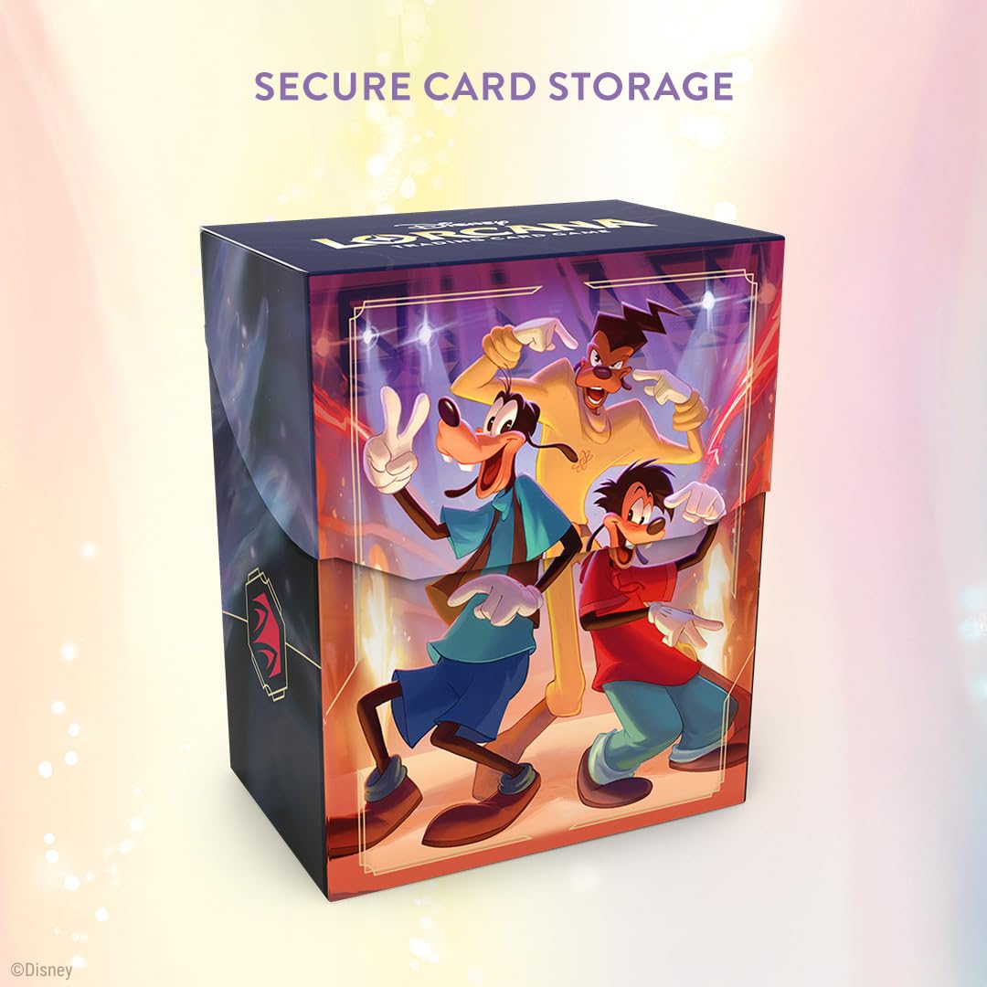 Ravensburger Disney Lorcana Deck Box - Goofy Set 9 Fabled 4