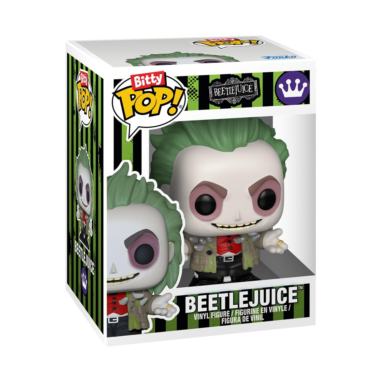 Funko Pop! Bitty Town: Beetlejuice and Dante's Inferno Room Vinyl Figure Set 11