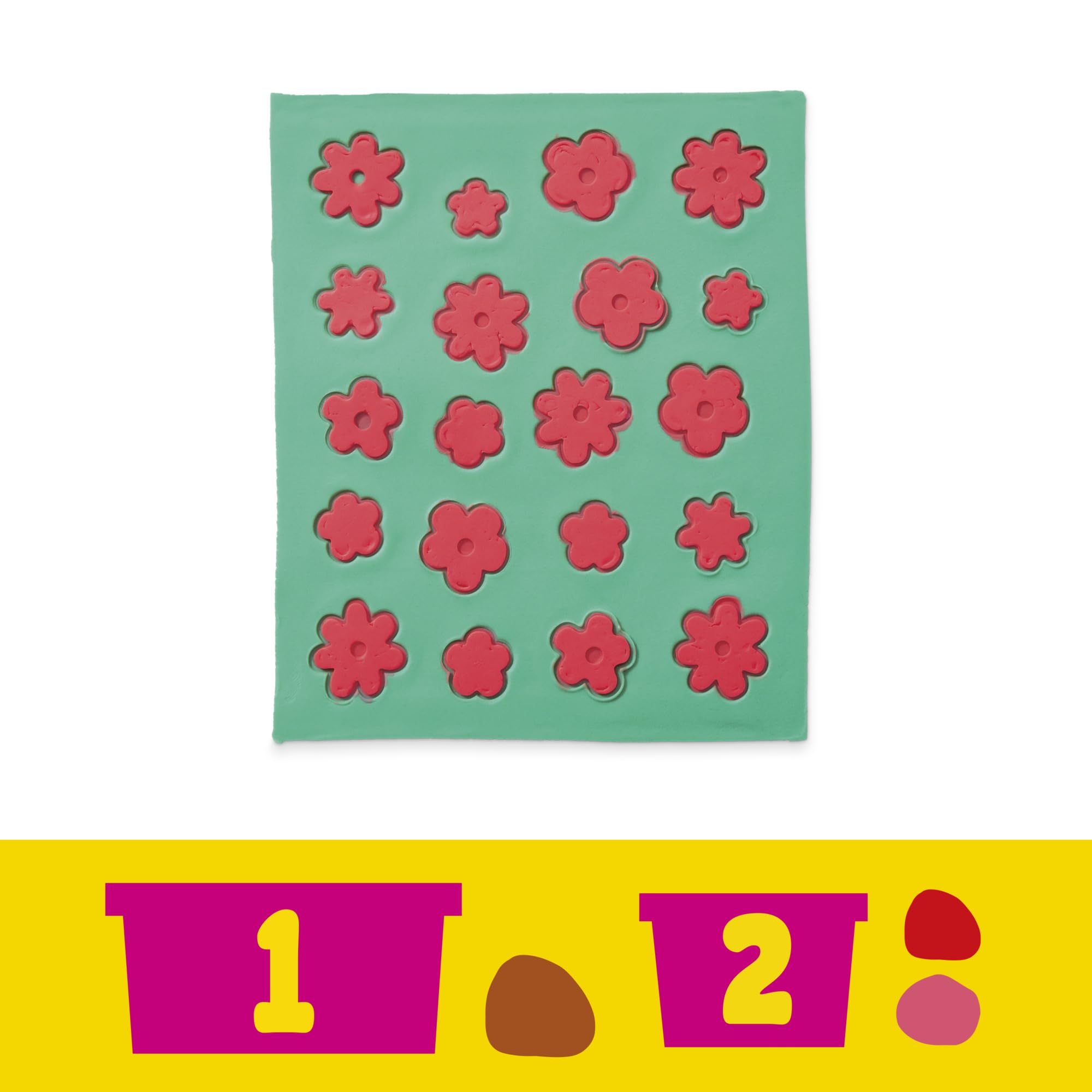 Play-Doh Barbie Florals and Fringe Doll Set - Creative Fashion Playset for Kids 5+ 14