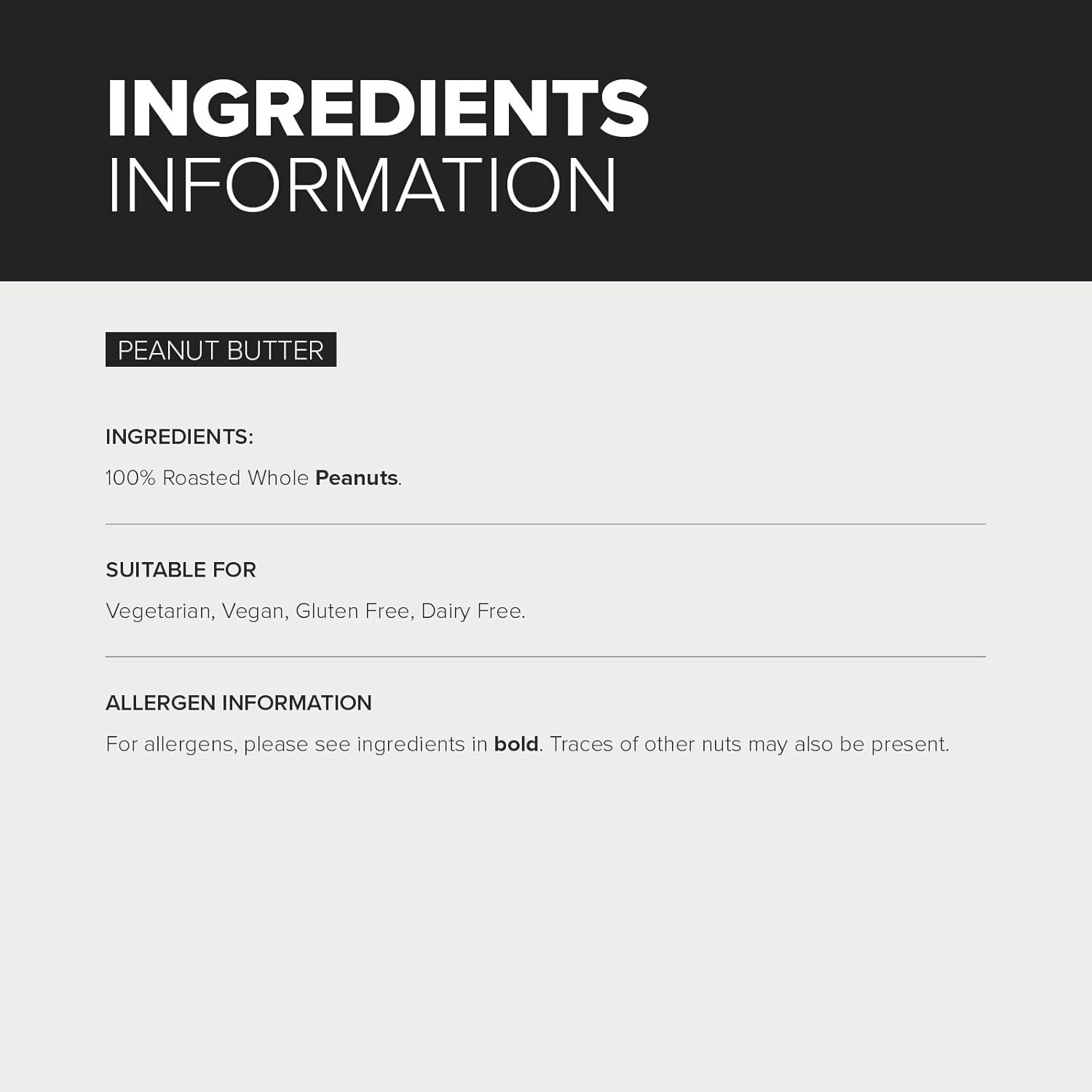 Bulk - Natural Roasted Peanut Butter Tub, Smooth, 1 kg 5