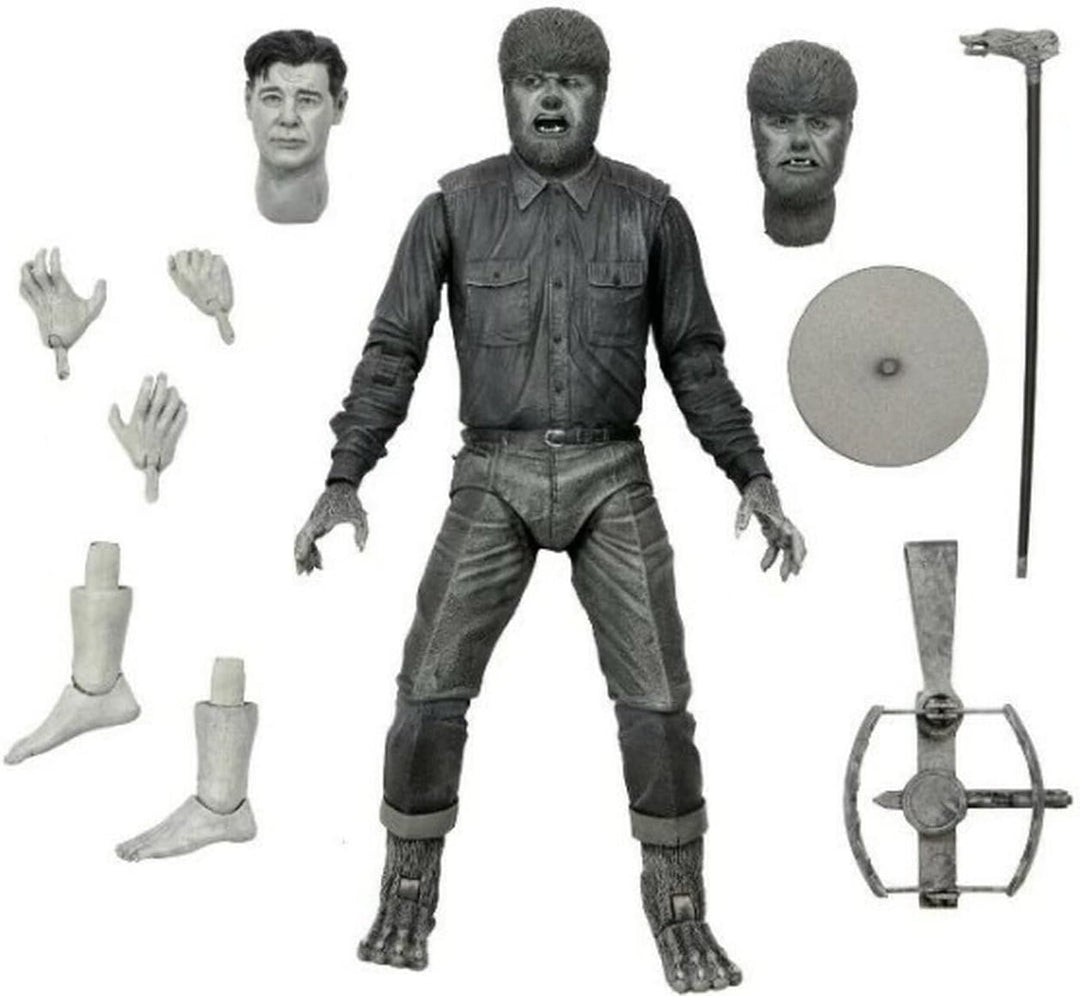 NECA Universal Monsters Ultimate Series - The Wolf Man 7" Action Figure (04810)