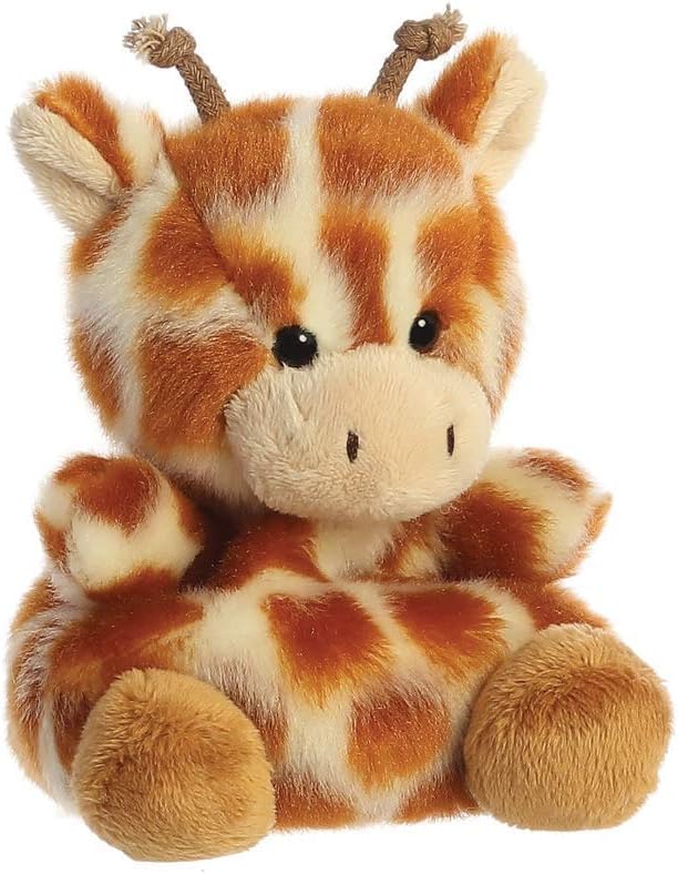 Aurora Palm Pals Safara The Giraffe Soft Toy - 5 Inch Plush for Babies & Toddlers 5