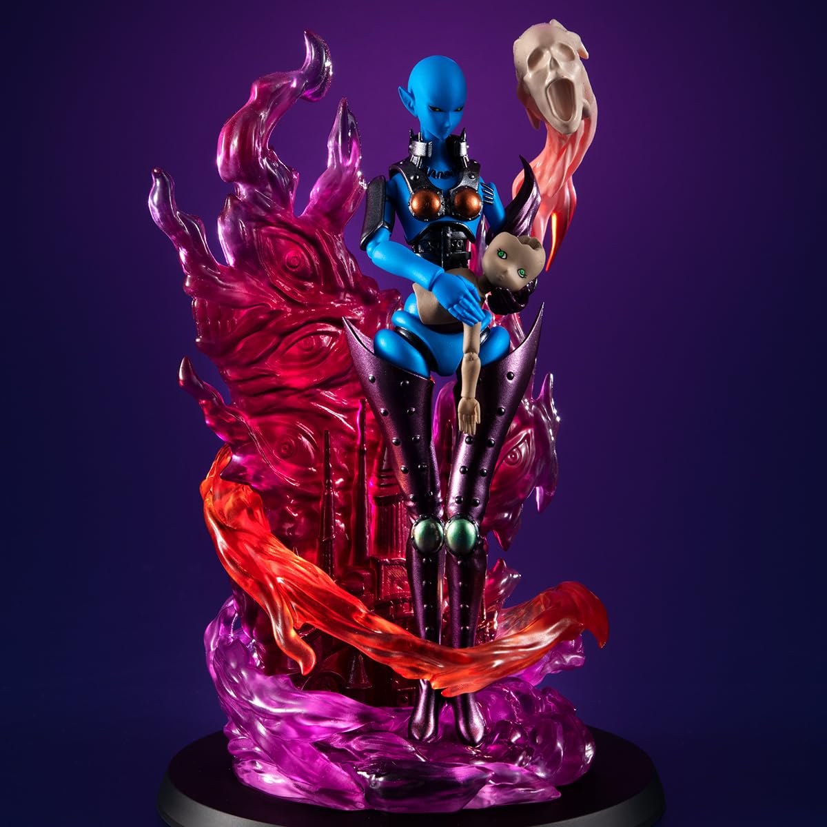 Yu-Gi-Oh! Dark Necrofear PVC Statuette - Megahouse Monsters Chronicle Series
