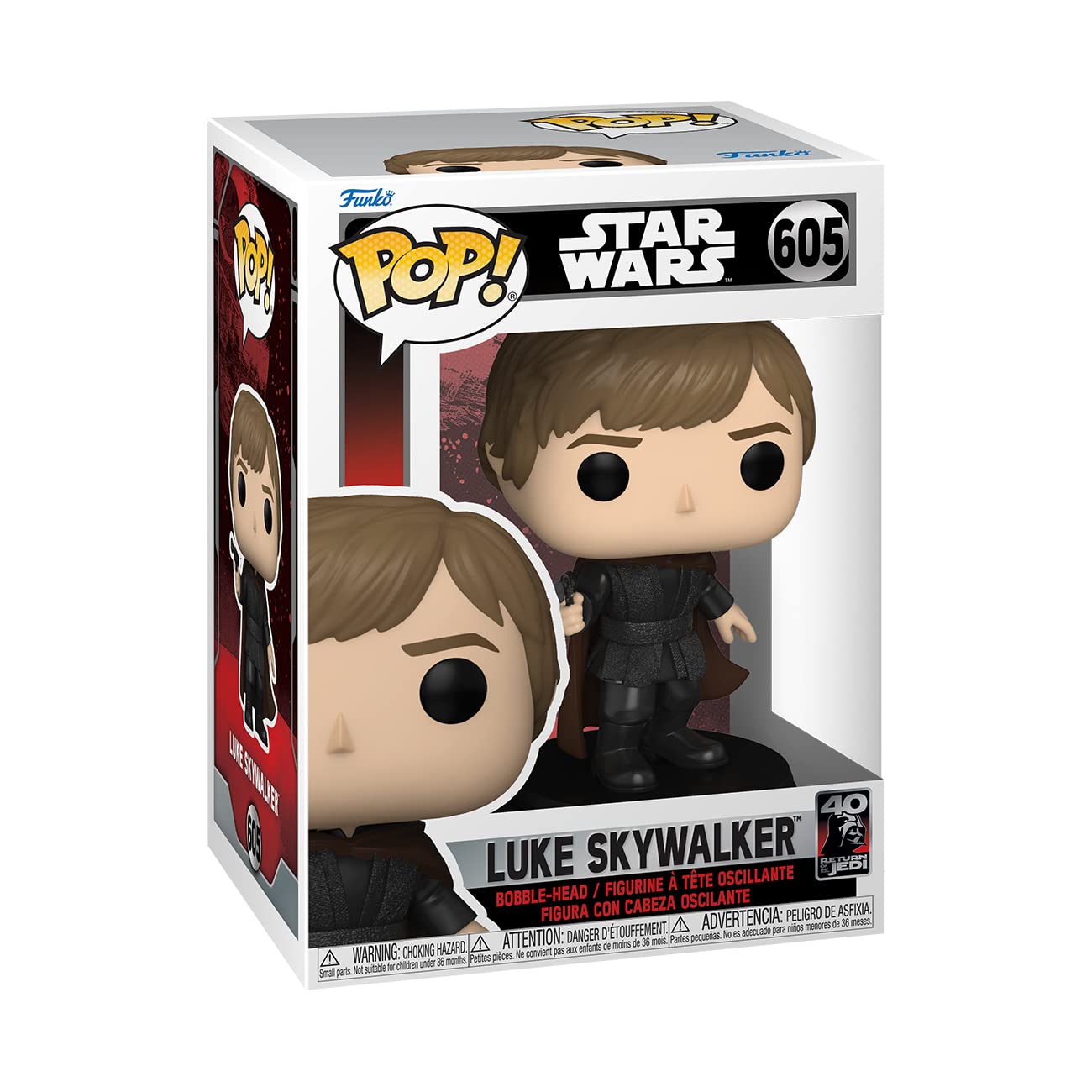 Funko Pop! Star Wars Return of the Jedi 40th Anniversary - Luke Skywalker Vinyl Figure #605 (70749) 4