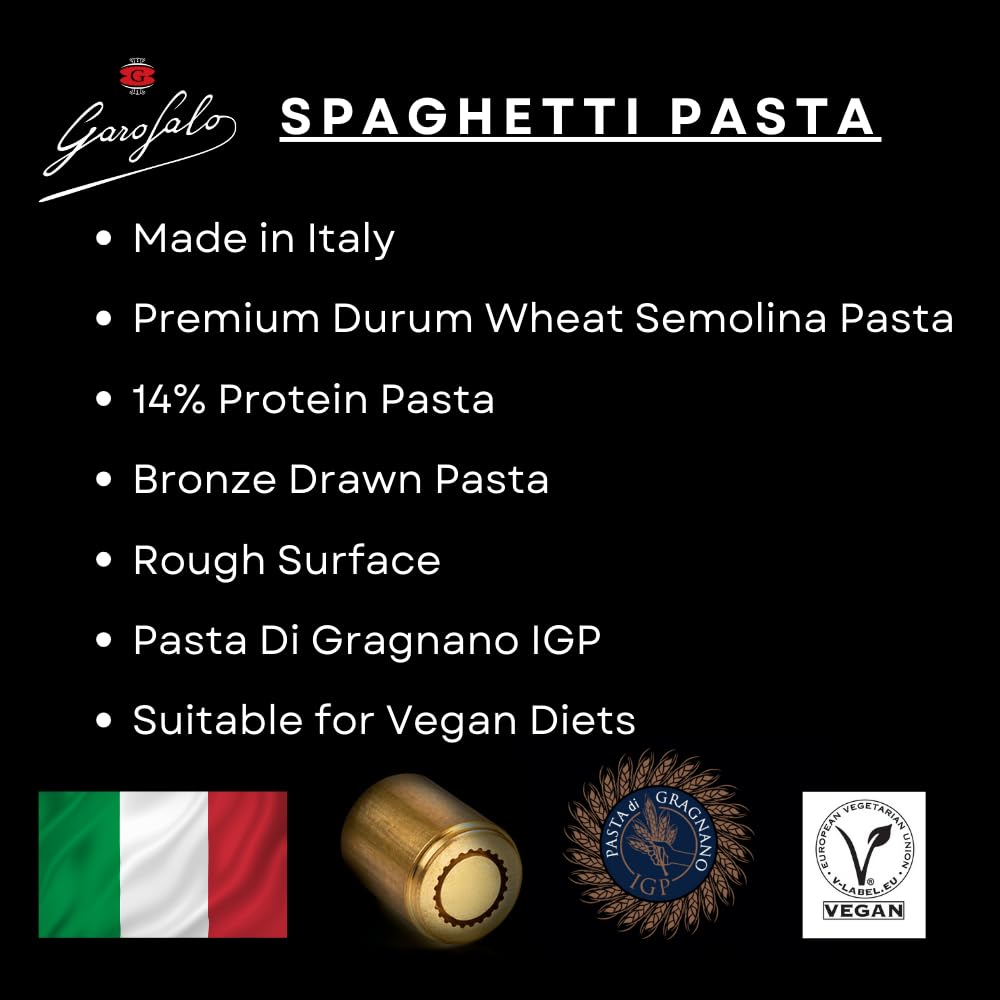 Garofalo Spaghetti 500g - Premium Italian Pasta di Gragnano IGP 4