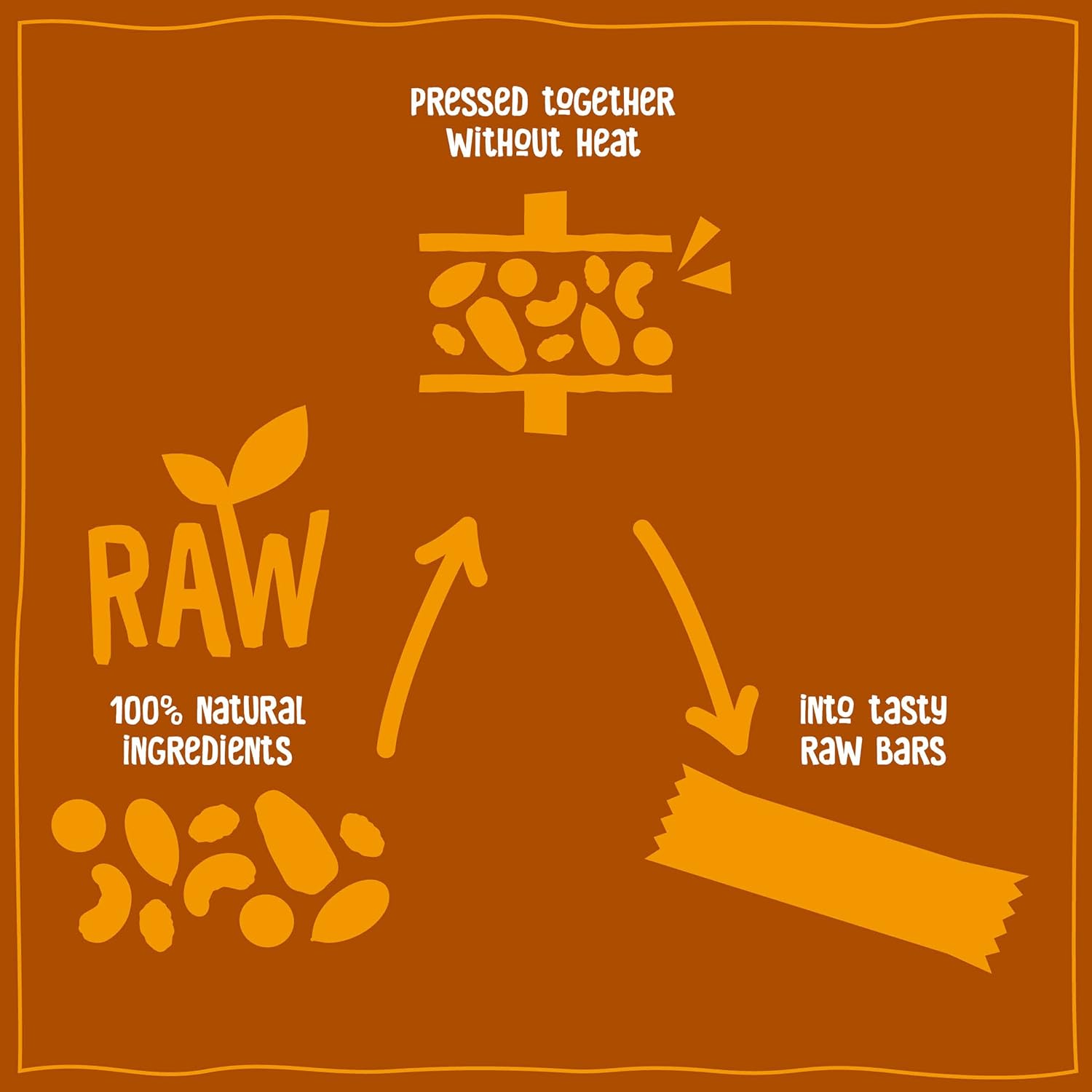 Nakd Cocoa Orange Natural Fruit & Nut Bars - Vegan, Gluten Free, No Added Sugar - 12 Pack 4