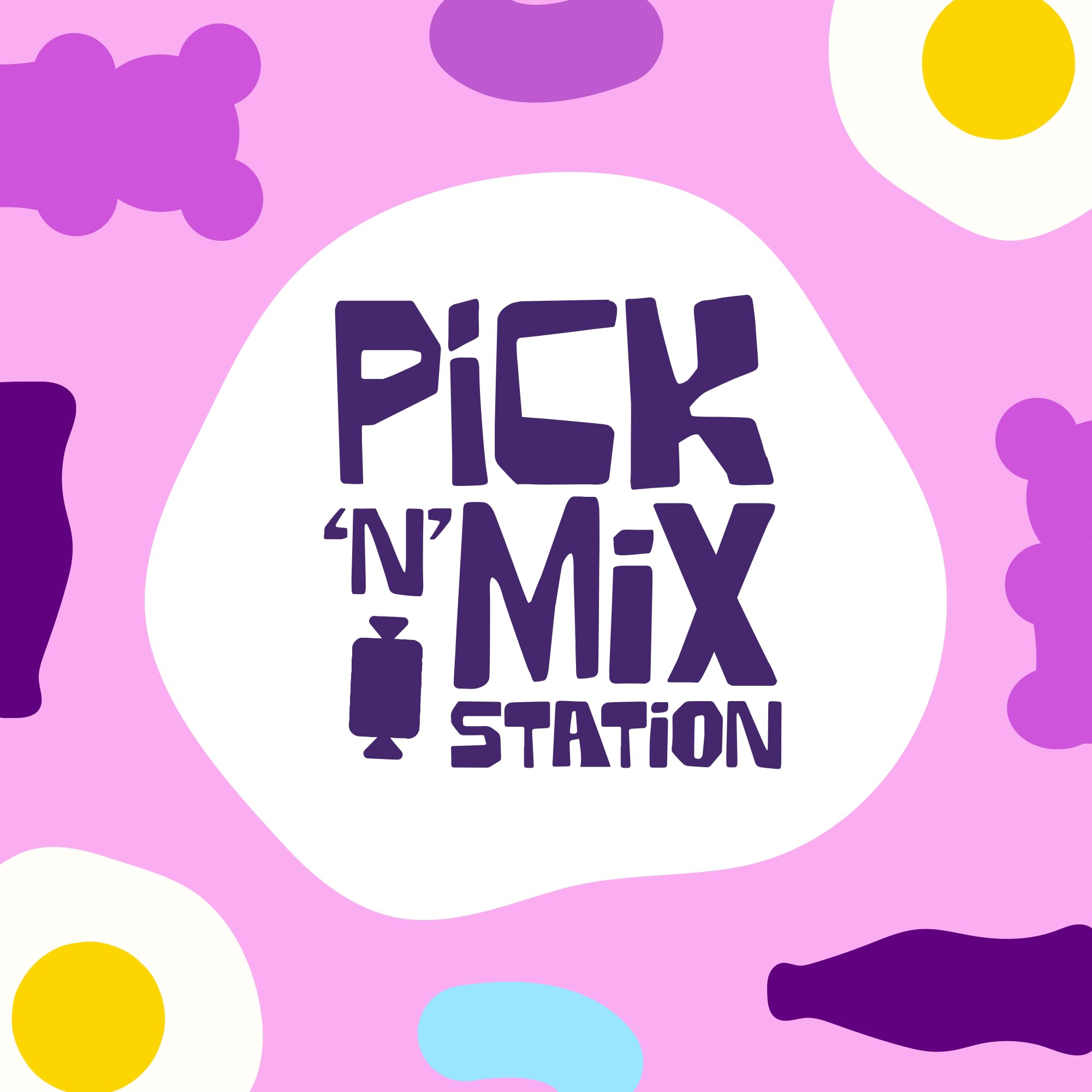 Bonds of London Pick 'n' Mix Station Bottle Mix Large Retro Chewy Sweets 1 kg 4