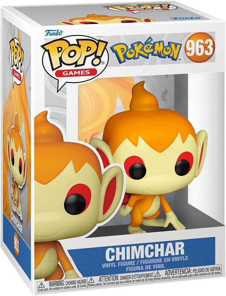 Funko Pop! Animation Pokémon - Chimchar Vinyl Figure (Breezy Cave 37)