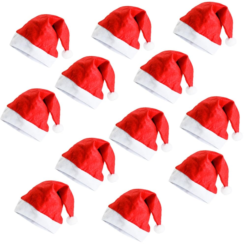 Ram® Christmas Santa Hat Fancy Dress Costume Headwear for Adults 5