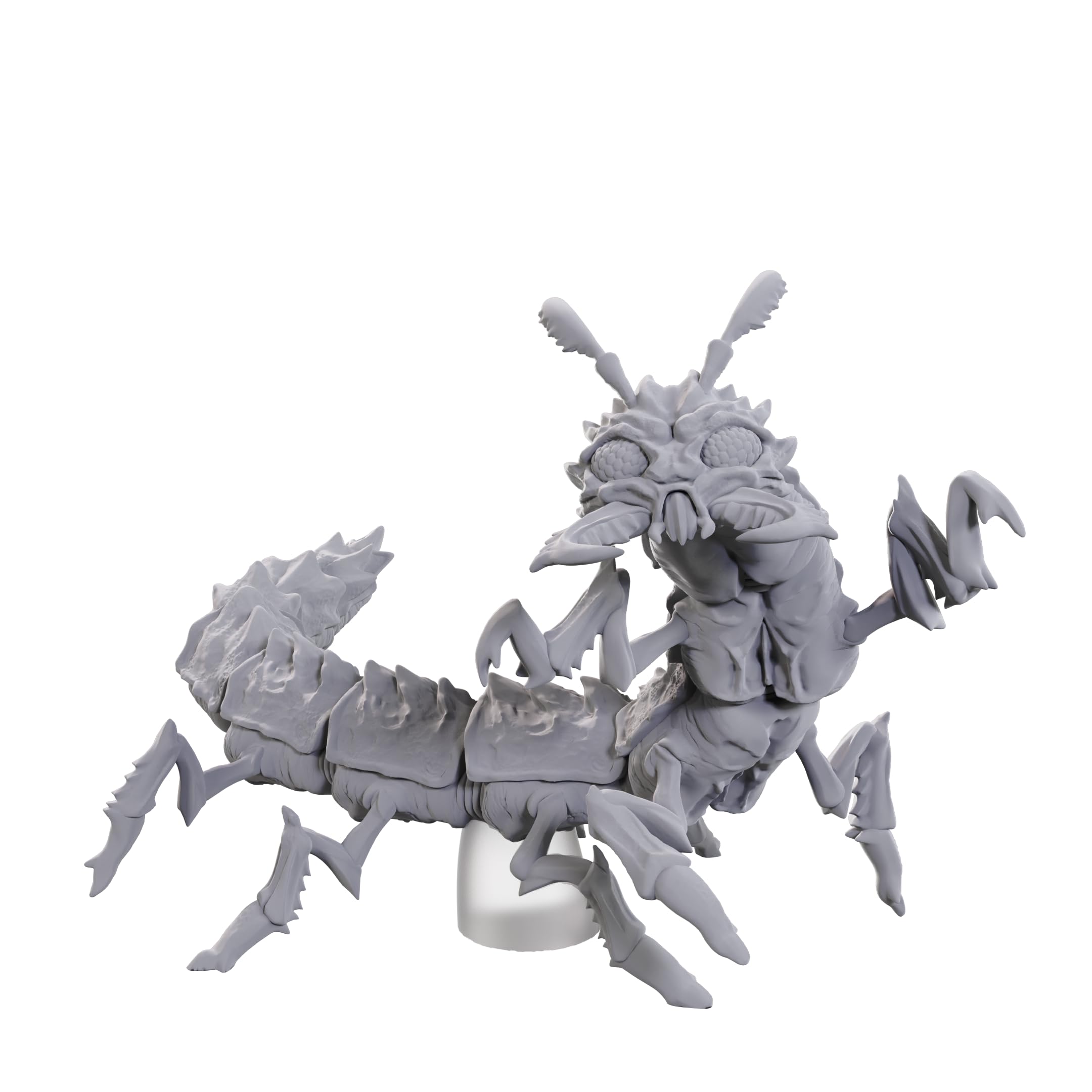 WizKids D&D Nolzur's Marvelous Miniatures - Classic Ankheg | Ready to Paint Plastic Figure | Adult