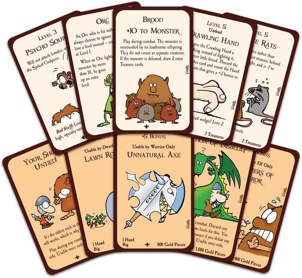 Steve Jackson Games Munchkin: Unnatural Axe Expansion 2 Board Game