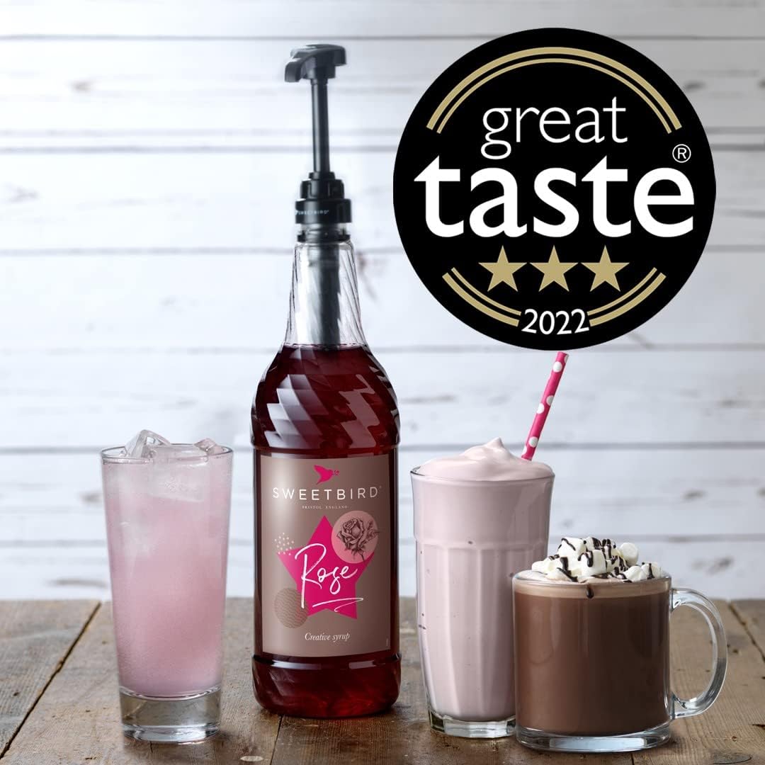 Sweetbird Syrup Portion Pump for 1 Litre Bottles (1 Pump) 5