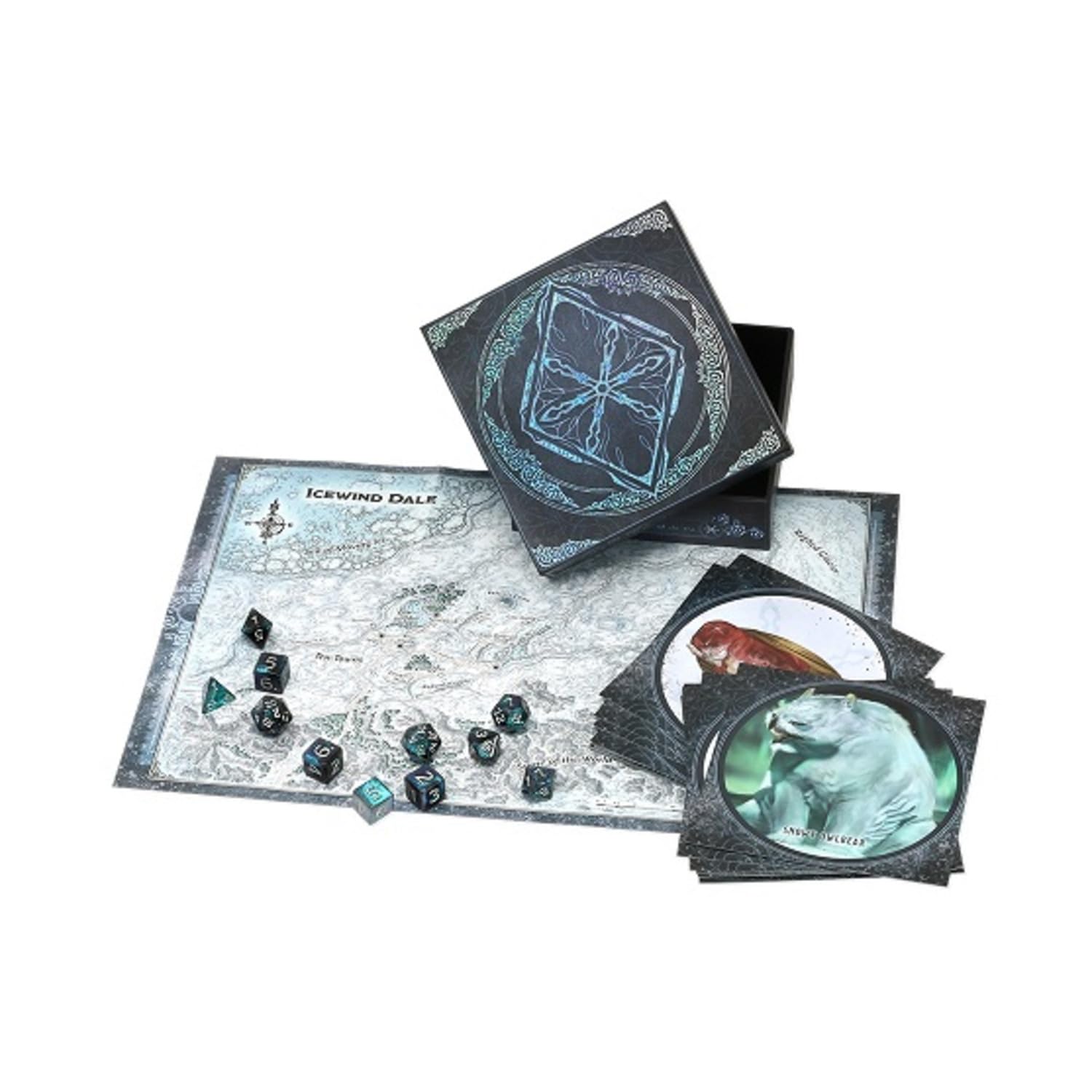 Dungeons & Dragons Icewind Dale: Rime of the Frostmaiden Dice and Miscellany Kit