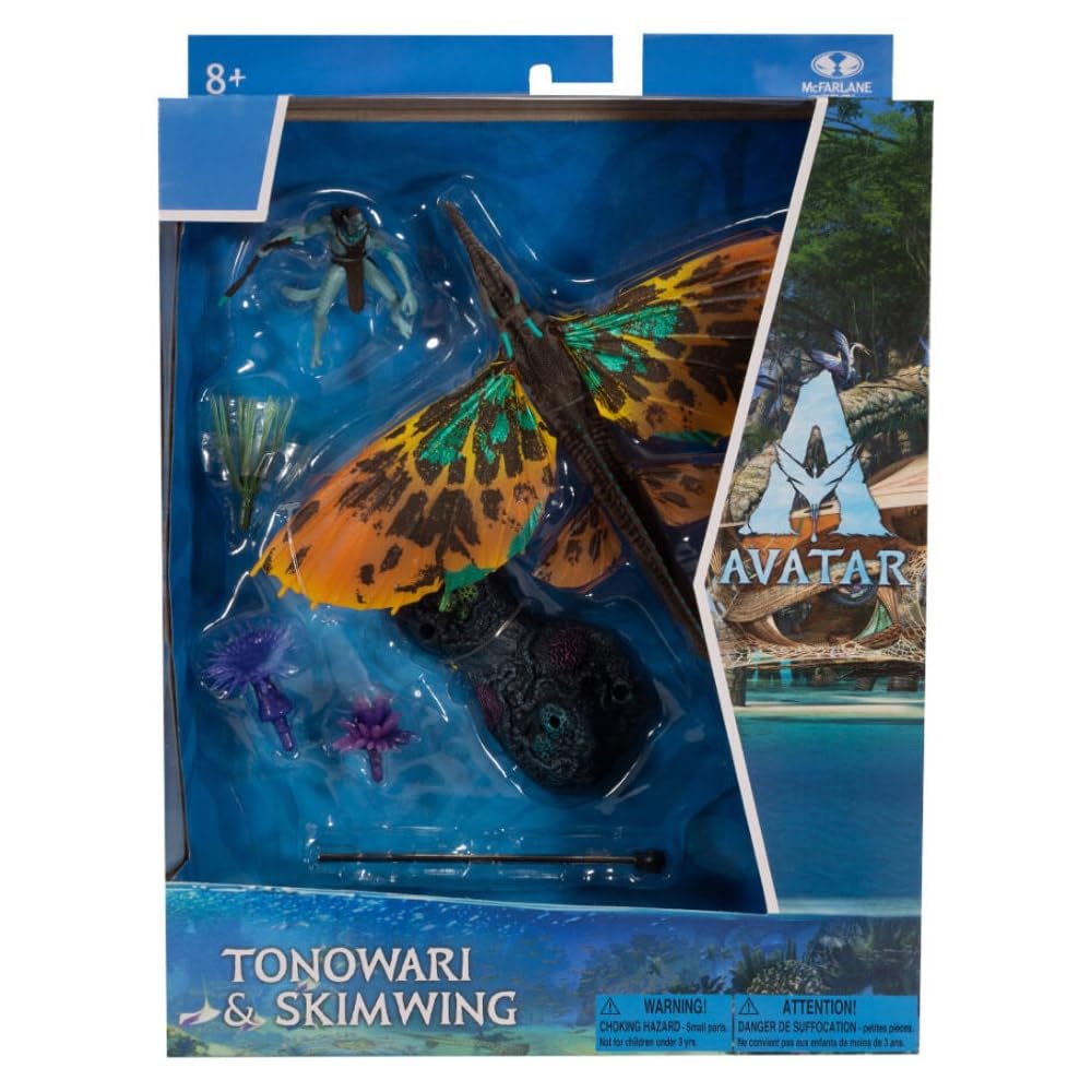McFarlane Toys Disney Avatar: The World of Pandora - Skimwing and Tonowari Figure Set 7
