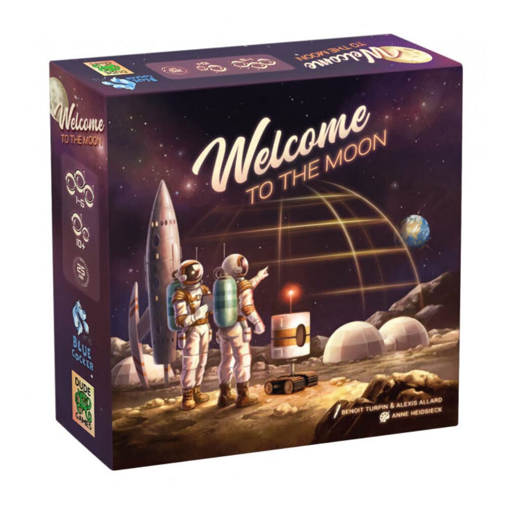 Blue Cocker Games Willkommen auf dem Mond Brettspiel 7
