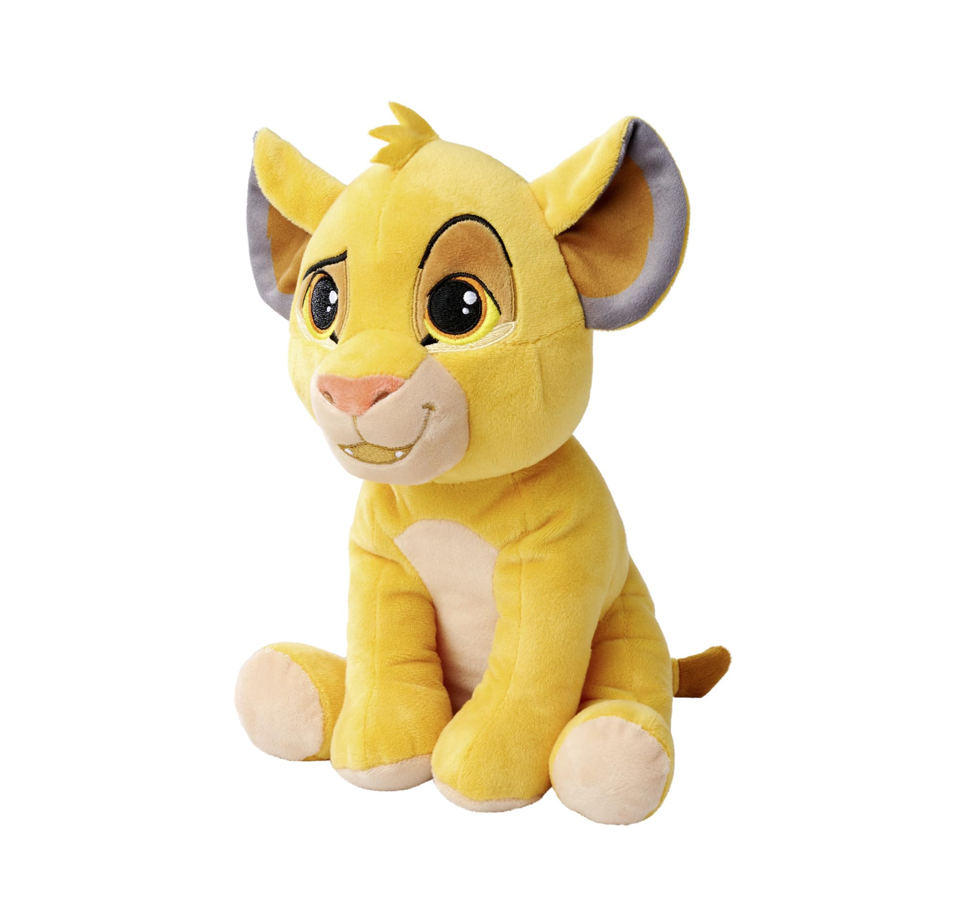 Simba Disney Lion King Plush Toy - 25cm Tall, Officially Licensed 3