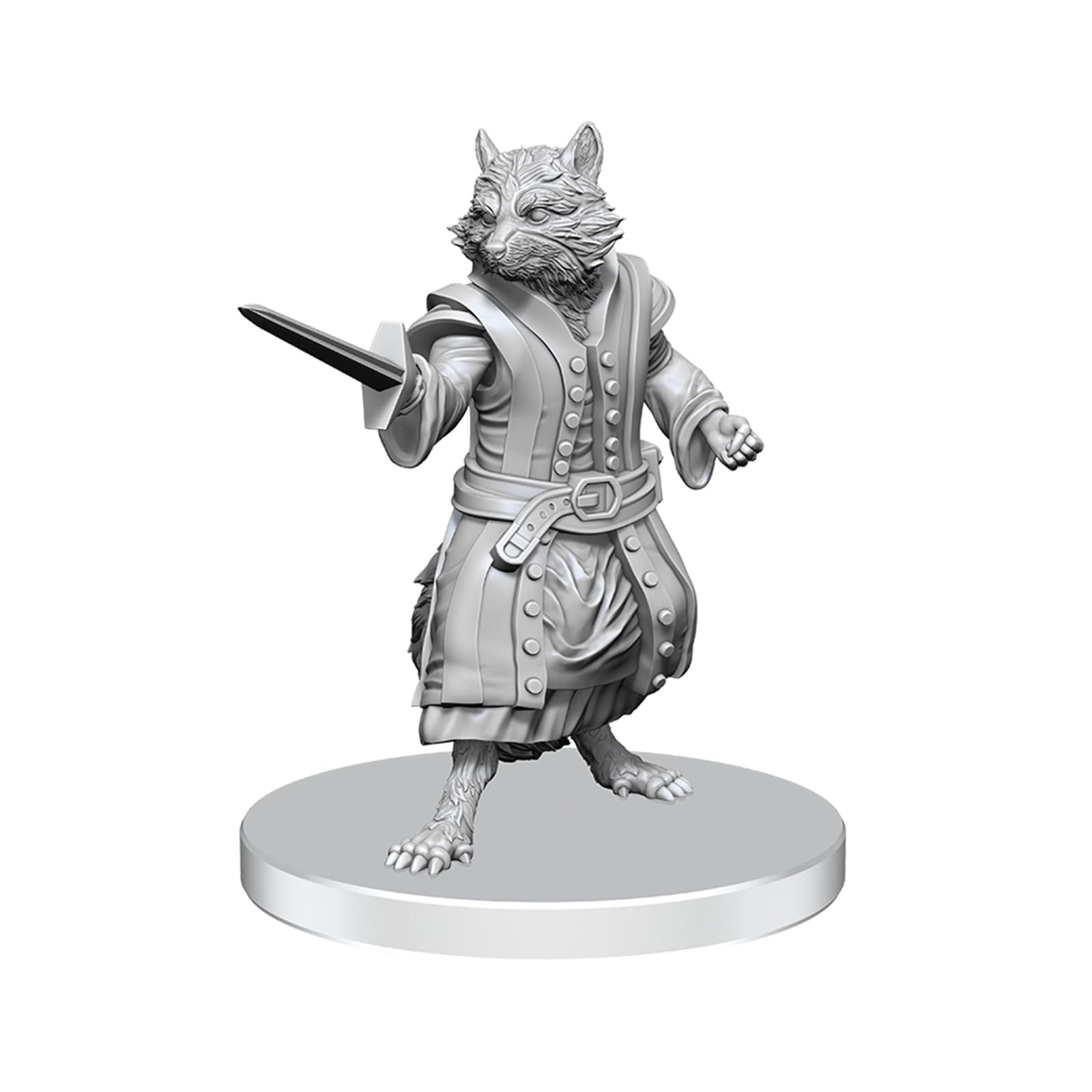 WizKids Pathfinder Battles Deep Cuts Miniatures - Procyal & Zoaem | Ready to Paint Plastic