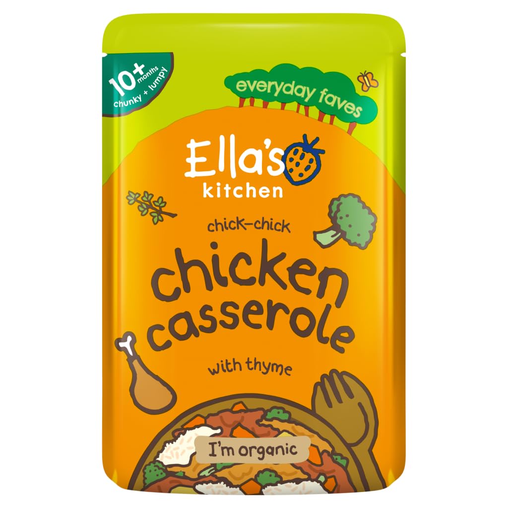 Ella's Kitchen - Chicken Casserole with Rice & Veggies 190g