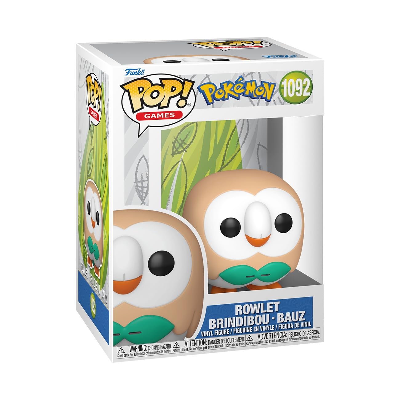 Funko Pop! Games: Pokemon - Rowlet Vinyl Figure