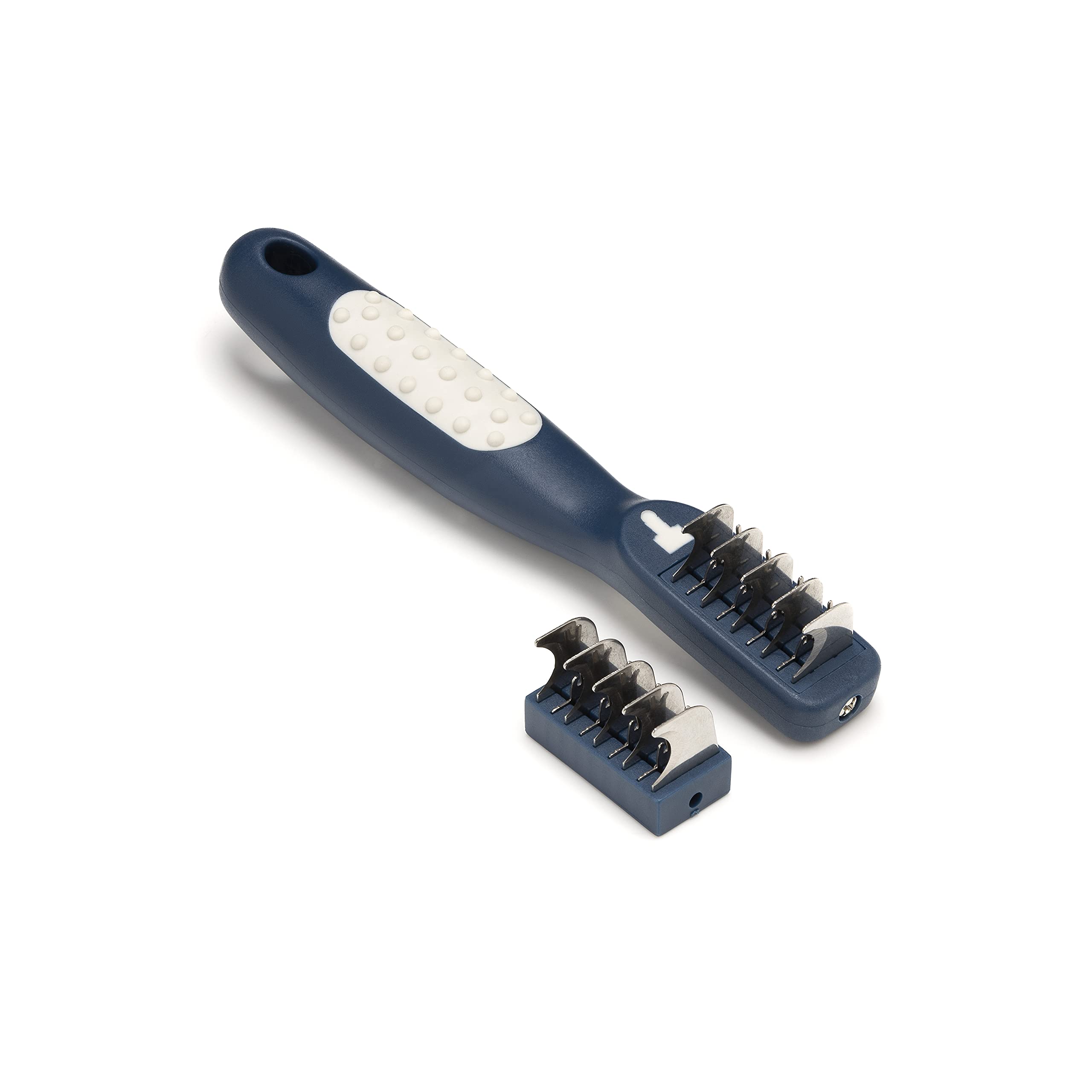 Mikki Dematting Tool - Heat Treated Blades | Ergonomic Non-Slip Handle | For Poodle Crossbreeds