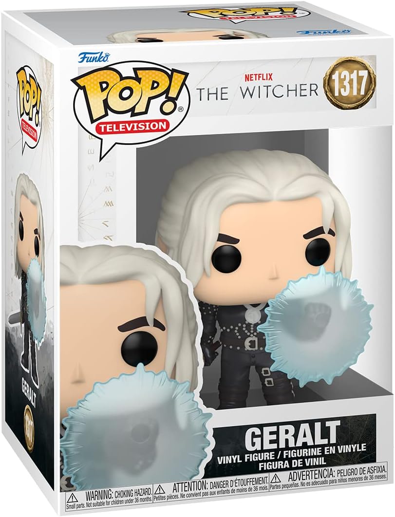 Funko Pop! TV: The Witcher - Geralt with Shield Vinyl Figure 3