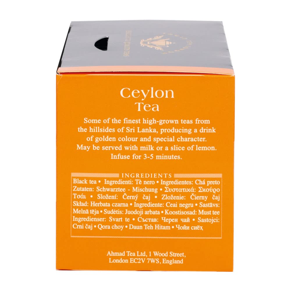Ahmad Tea Ceylon Black Tea | 20 Individually Foil-Wrapped Teabags 5