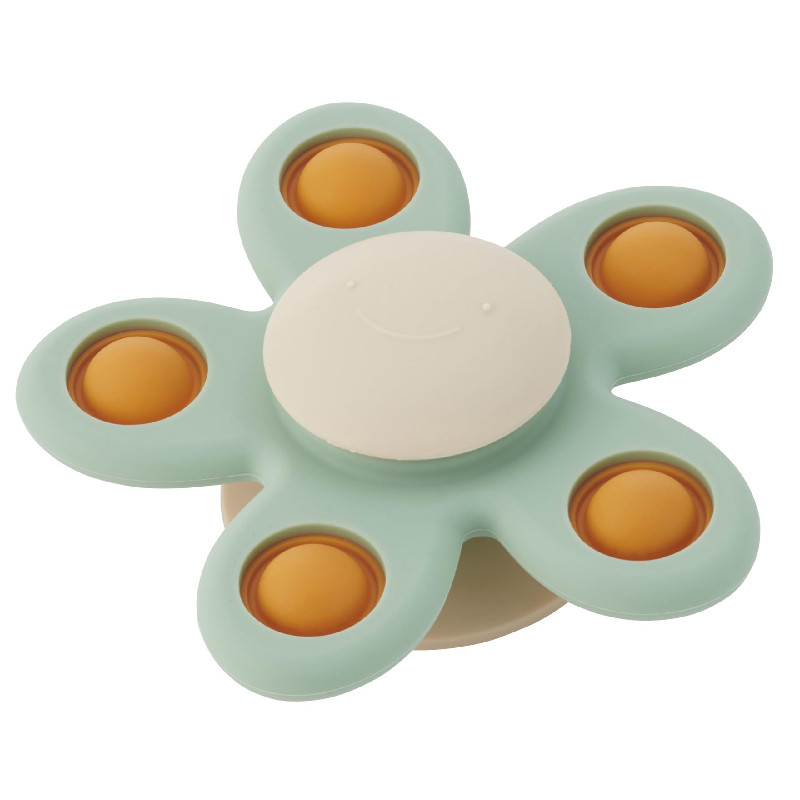 tickit Silisoft Flower Spinner Sensory Silicone Spinning Toy - Popping Sensory Fidget for Babies & Toddlers