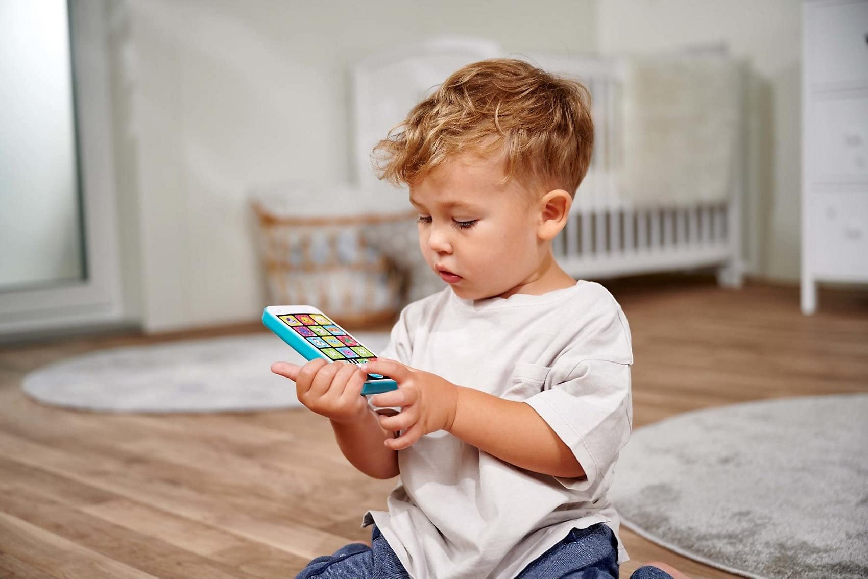 ABC Smart Phone Toy - Lights Up & 25+ Sounds for Toddlers 12-36 Months 6