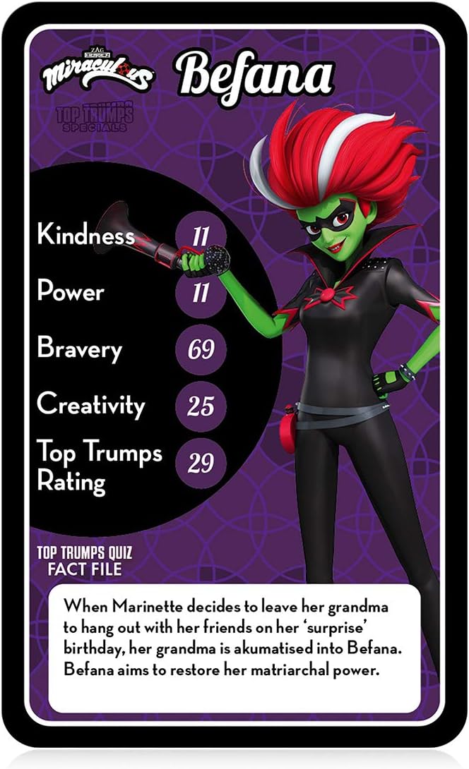Top Trumps Miraculous Specials Card Game 3