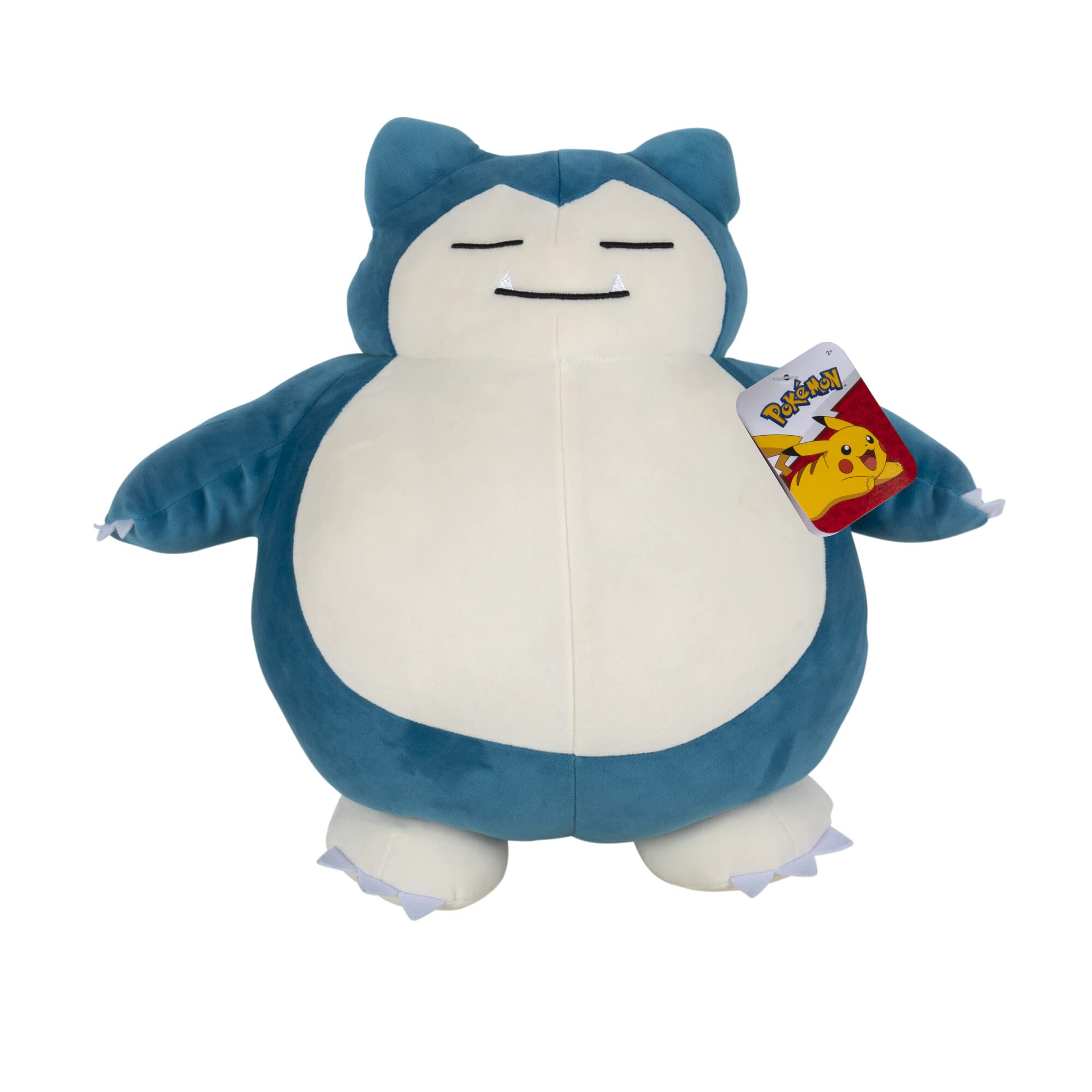 Pokémon Snorlax Sleeping Plush - 18-Inch Super Soft Plush in Unique Sleeping Pose