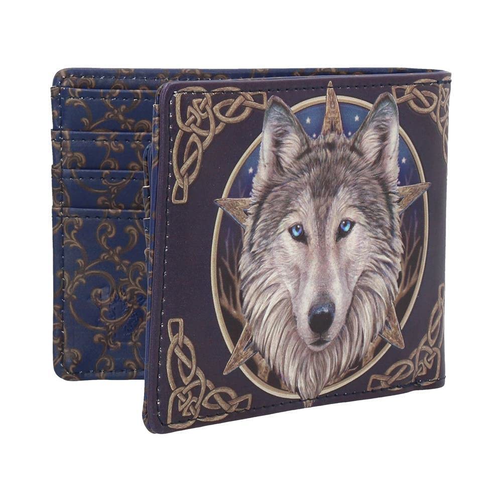 Nemesis Now Lisa Parker Wild One Wolf Wallet in Black PU 8