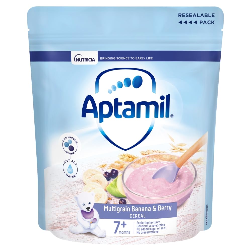 Aptamil Multigrain Banana & Berry Stage 2 Cereal 200g