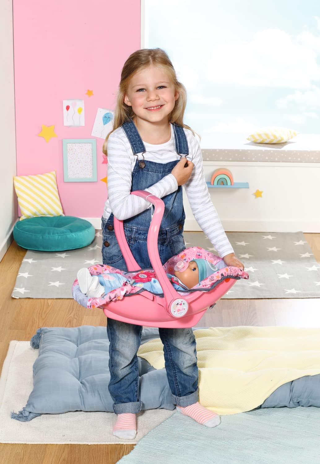 BABY born Comfort Seat 832424 - Multi-Purpose Doll Accessory for Carrying and Playing 10