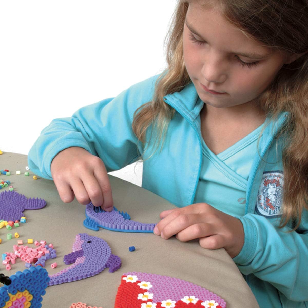 Hama Magical Horses Large Activity Box - Arts & Crafts Playset for Creative Kids 3