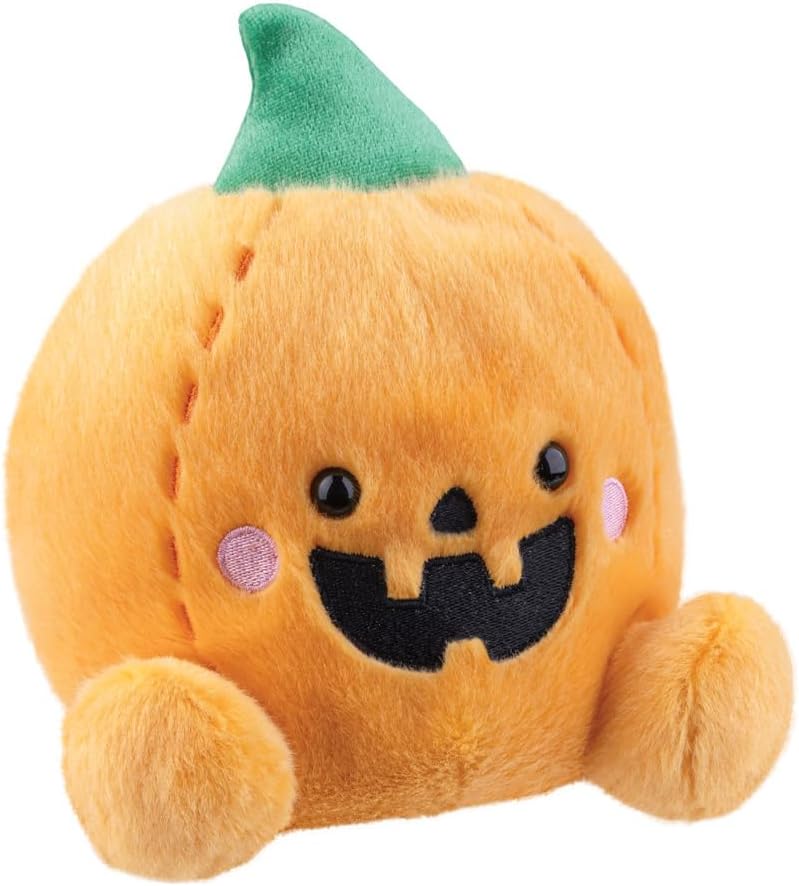 Palm Pals Carver Jack O'Lantern - Soft Plush Toy for Babies & Kids 5