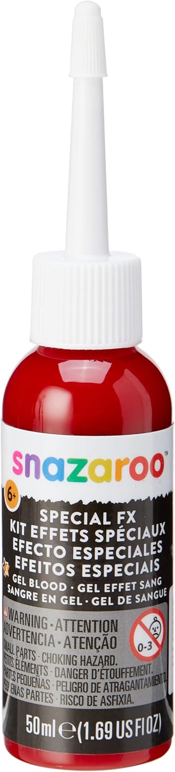 Snazaroo Dark Red Fake Blood Halloween SFX Gel - 50ml