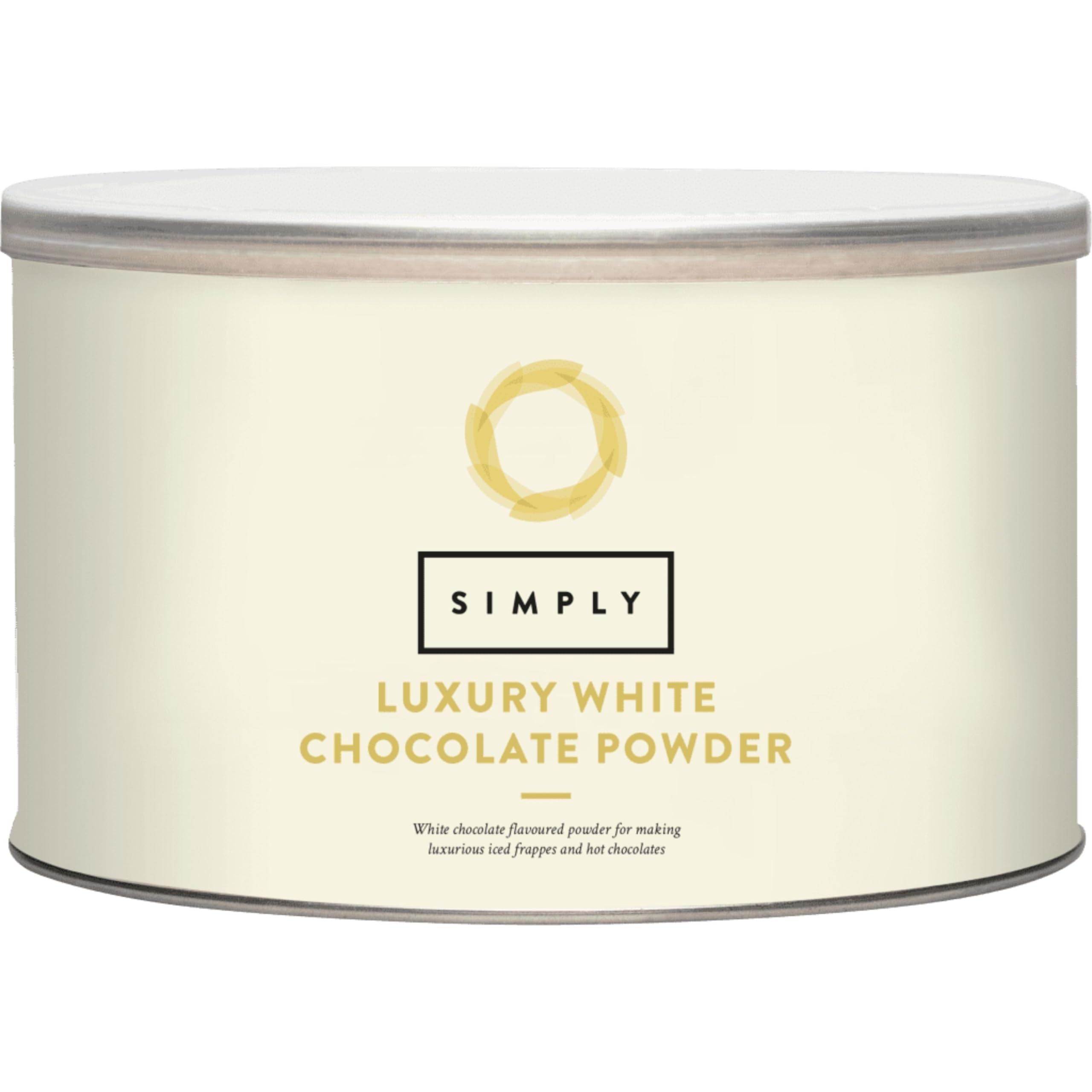 Simply - Luxury White Hot Chocolate Powder for Smooth & Creamy Drinks