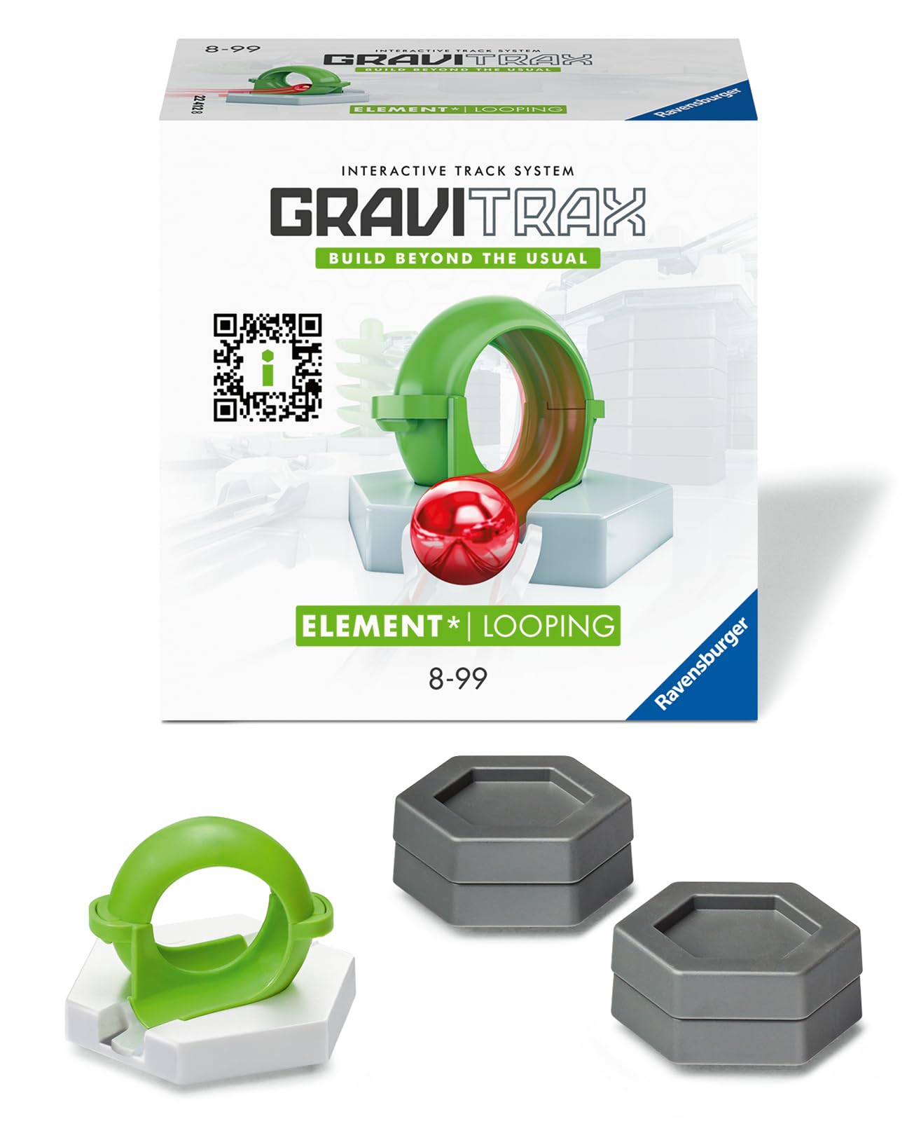 Ravensburger GraviTrax Extension Looping - Marble Run STEM Building Set for Kids