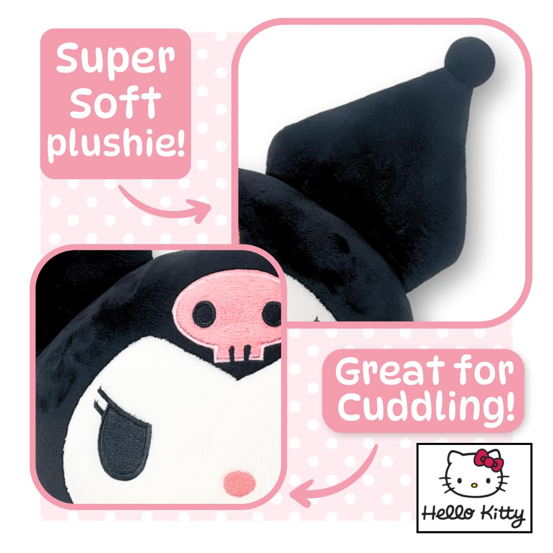 Hello Kitty Official Kuromi Plush - 44.5 CM Large Standing Plush Toy 9