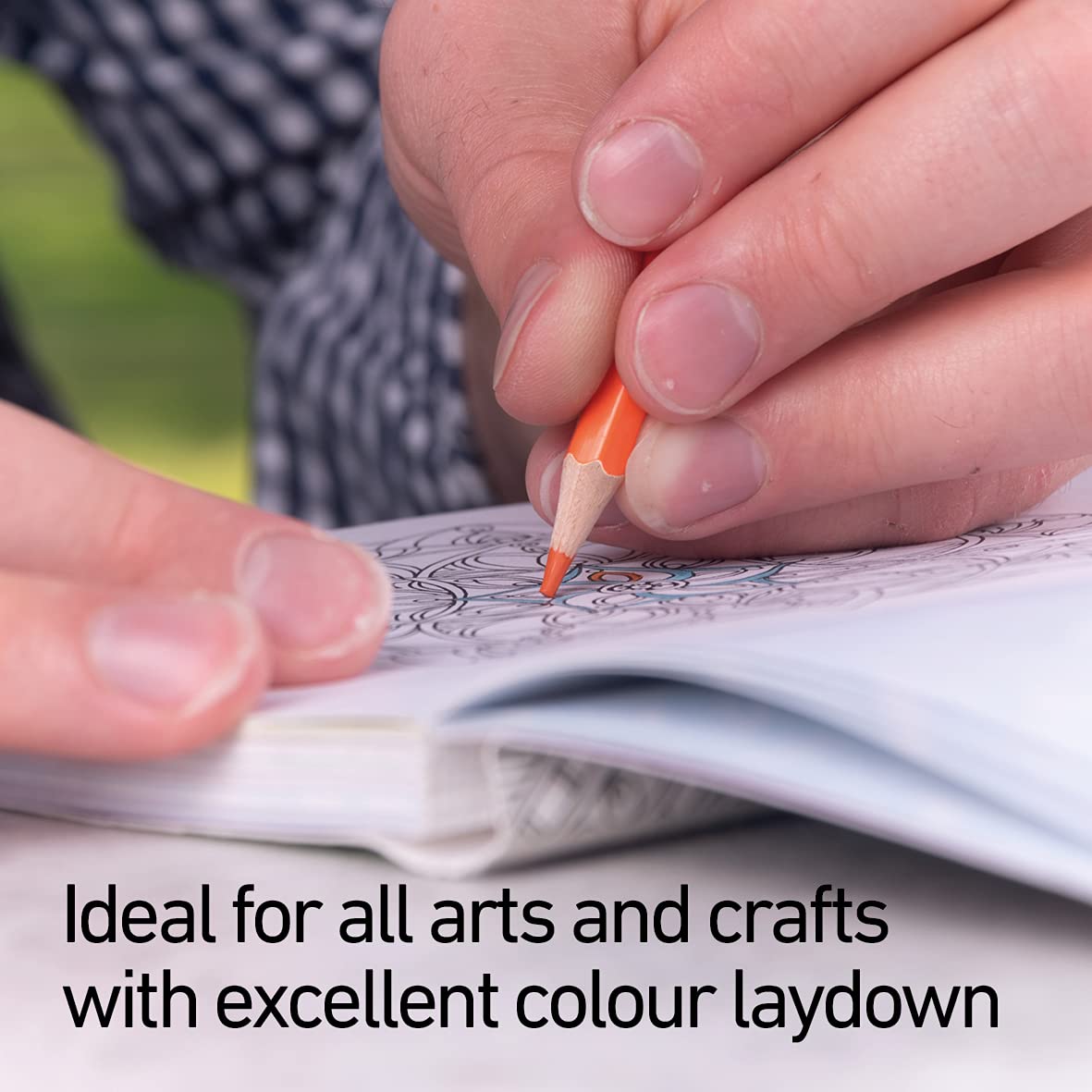 Classmaster CP144 Coloured Pencils - Pre-Sharpened Wooden Pencils for Kids & Adults 6