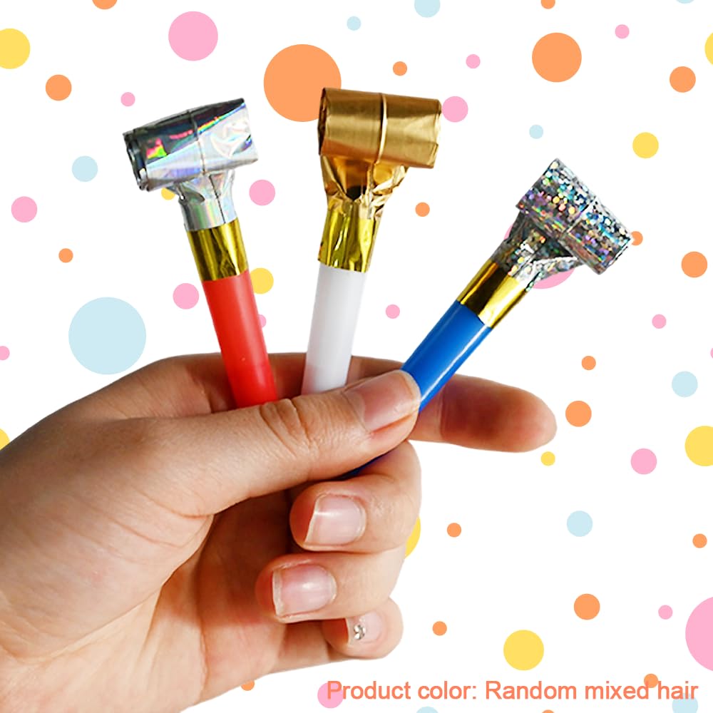Ram Party Blowers 40-Pack - Colorful Noisemakers for Birthday, Wedding & Celebration Events 6