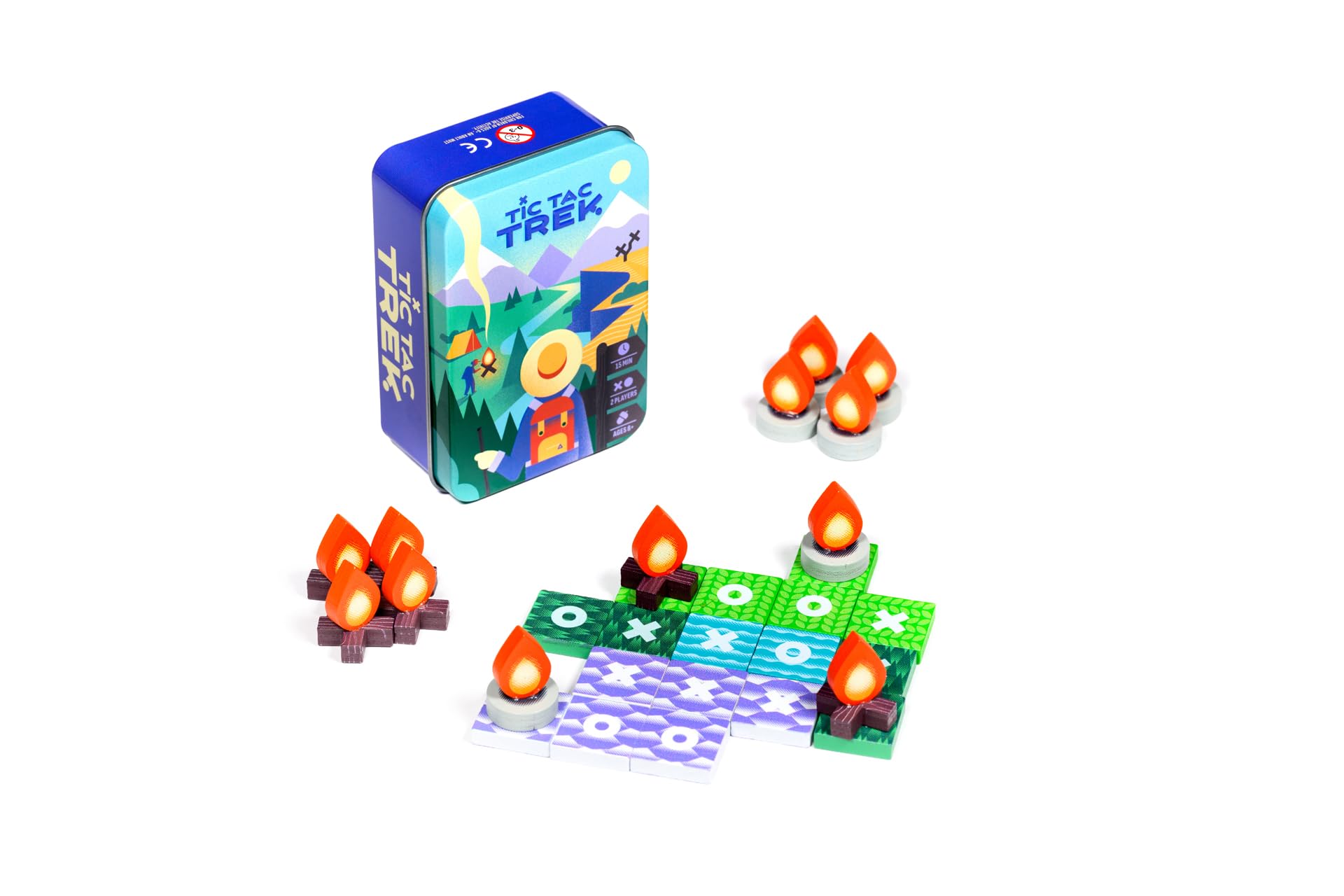 Alley Cat Games Tic Tac Trek - Tic Tac Toe Exploration Tin Game 5