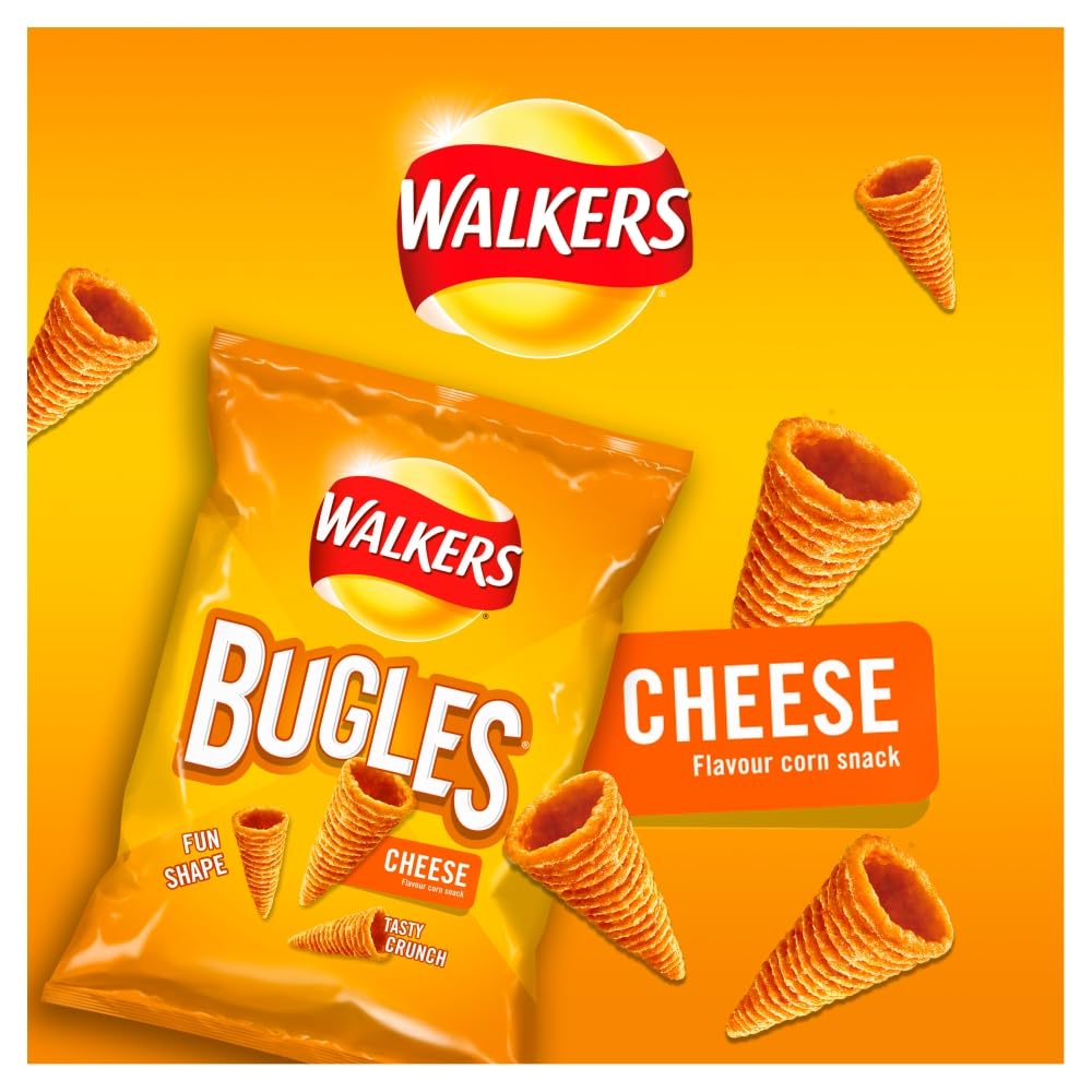 Walkers Bugles Cheese Sharing Snacks 110g
