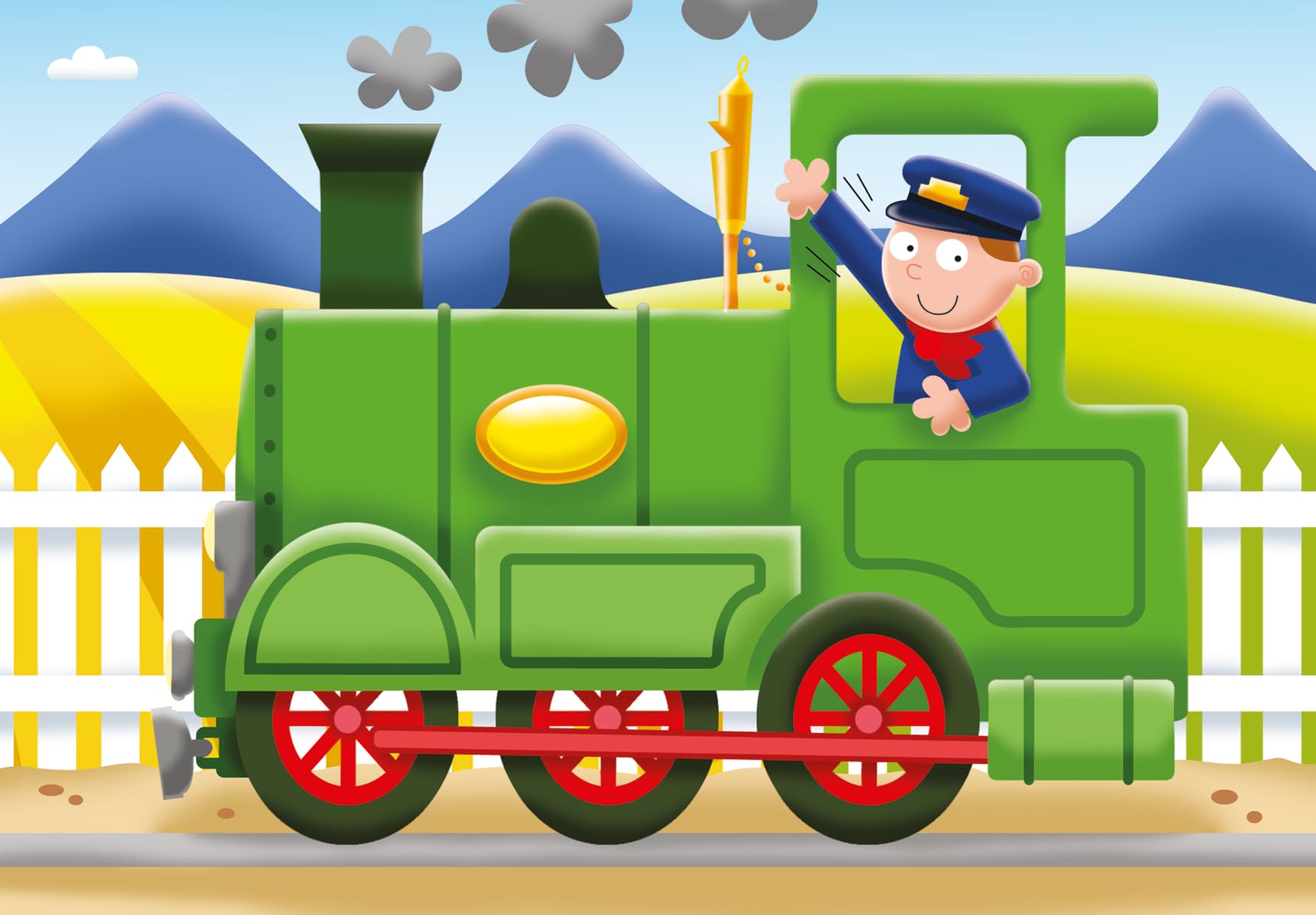 Ravensburger Travel Far My First Jigsaw Puzzles - Educational Vehicle Puzzles for Toddlers 18 Months+ 5