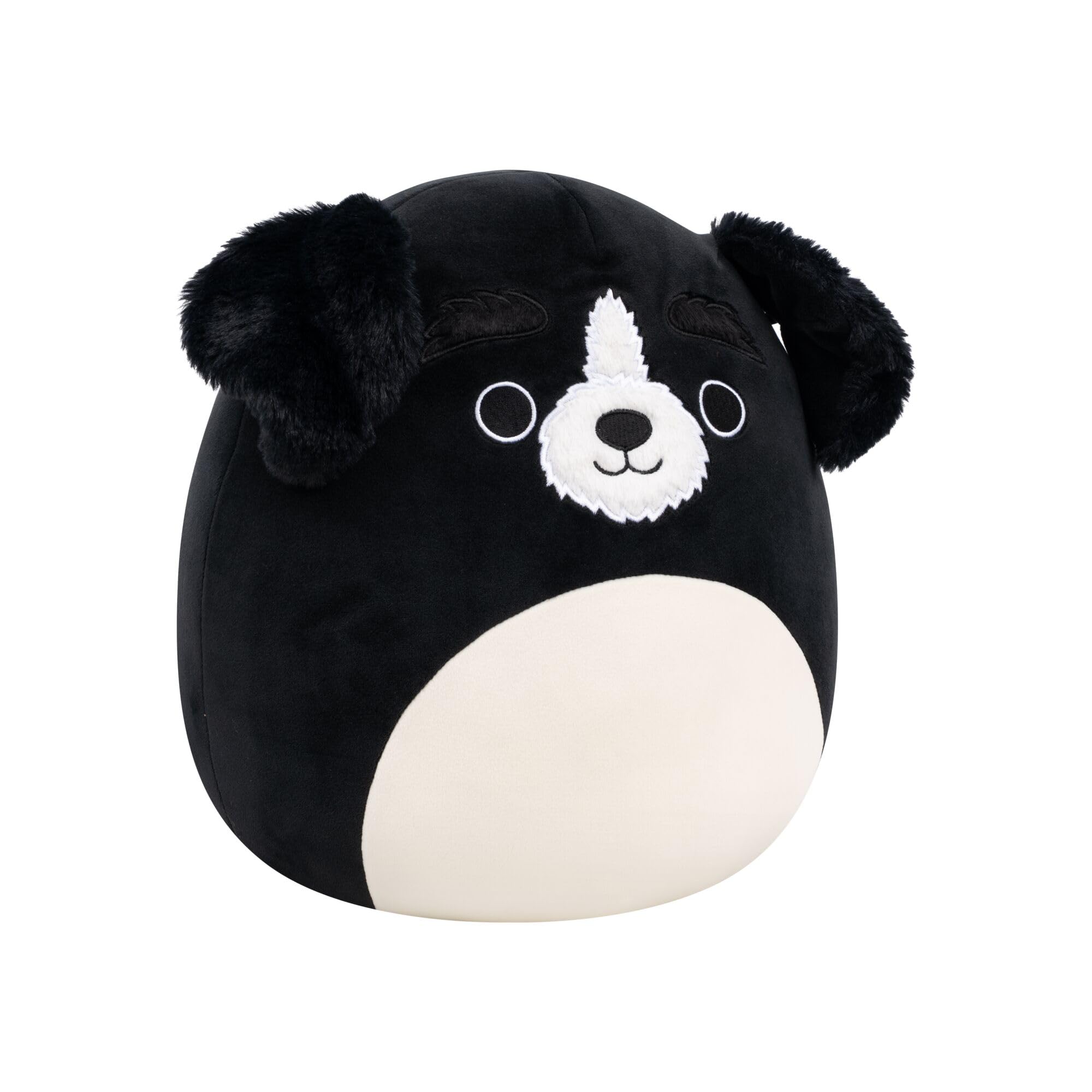 Squishmallows Paulie the Black Fuzzy Dog - 12 Inch Collectable Plush Toy for Ages 3+ 3