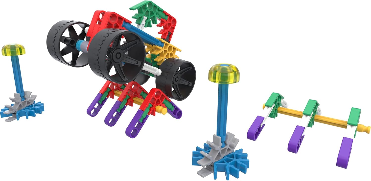 K"NEX Beginner Builds Building Set - 125-Piece Educational Toy for Kids 7+