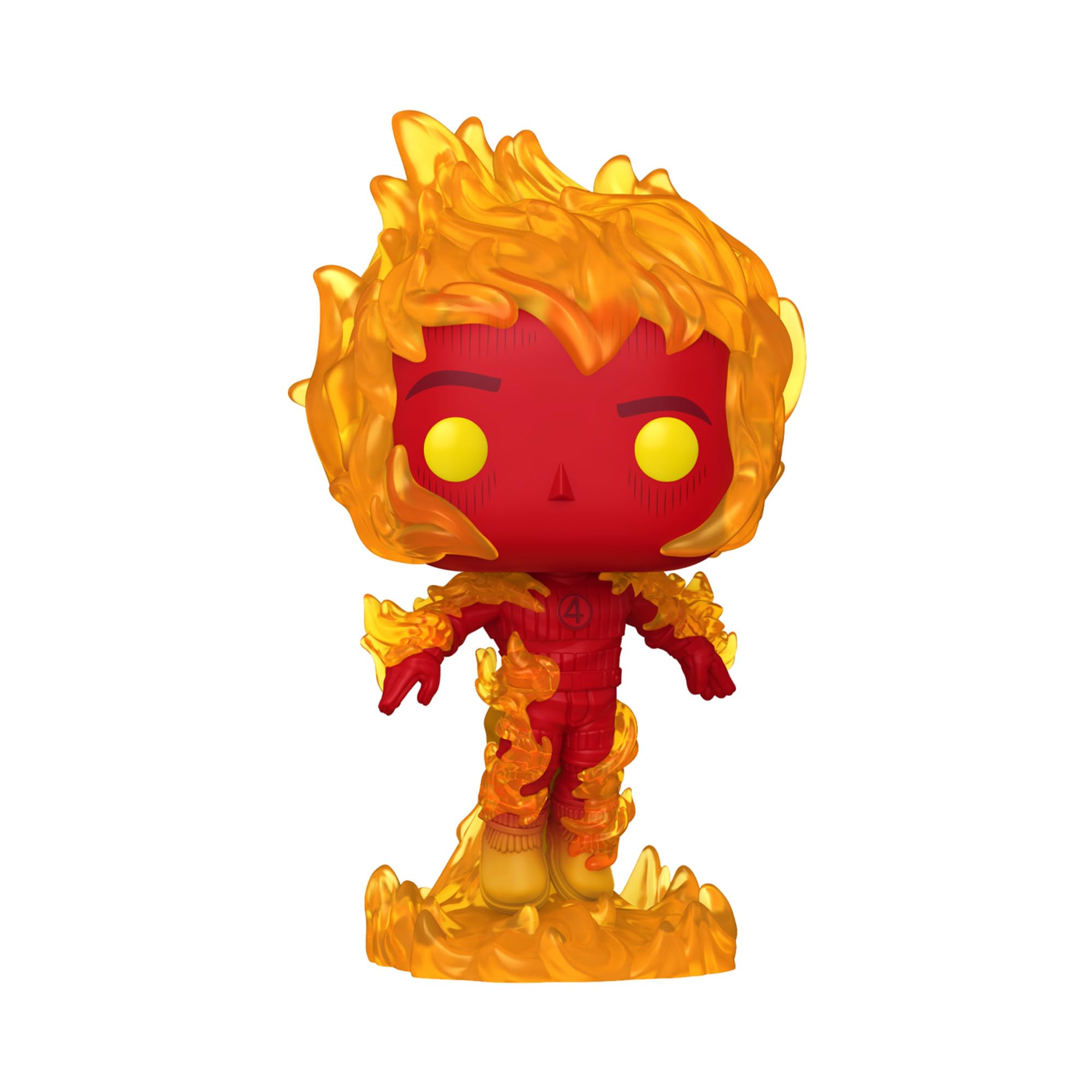 Funko Pop! Marvel: Fantastic Four (2025) - Human Torch Vinyl Figure 3
