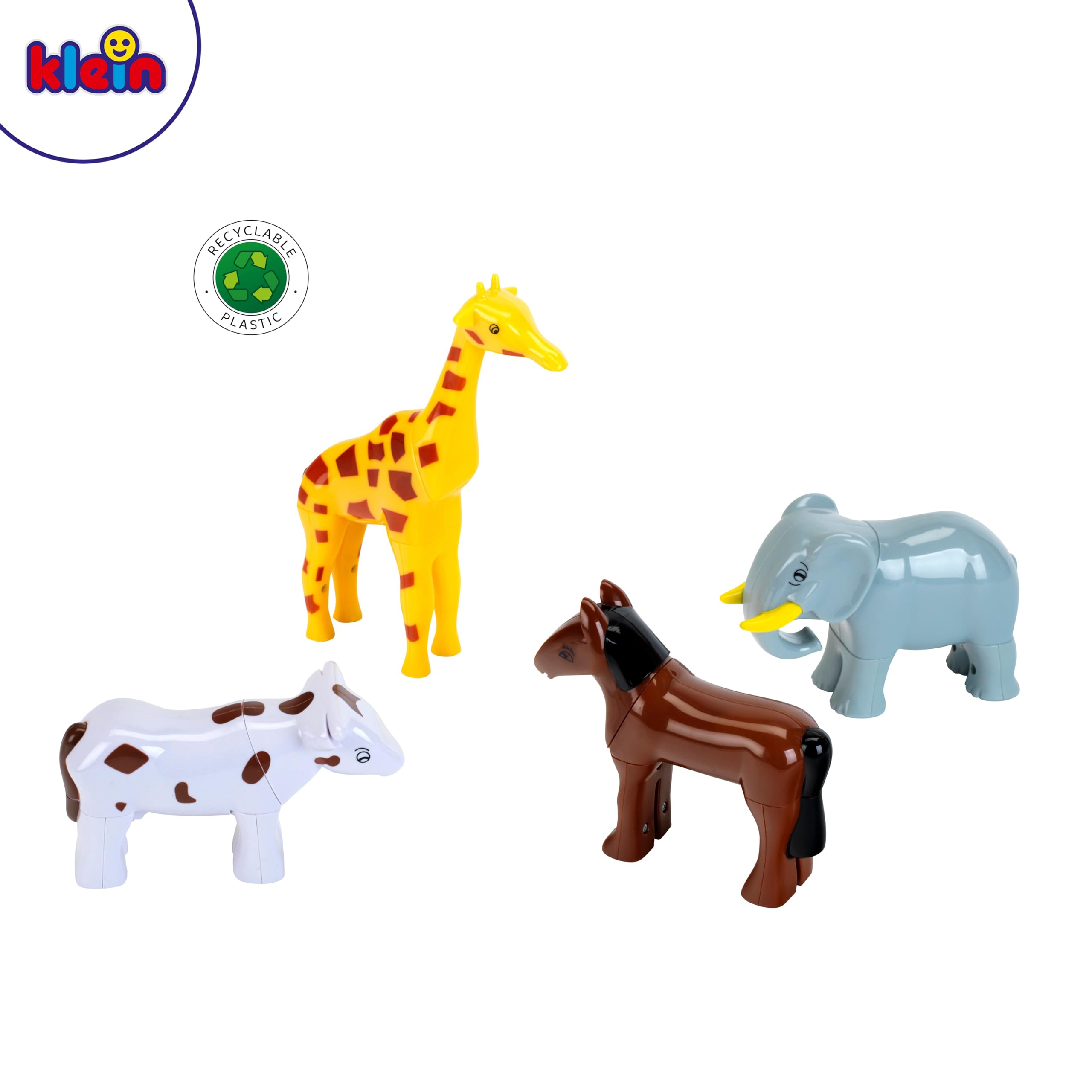 Theo Klein 71 Funny Puzzle Magnetic Animals - Educational Toy for Toddlers 1 Year and Up 13