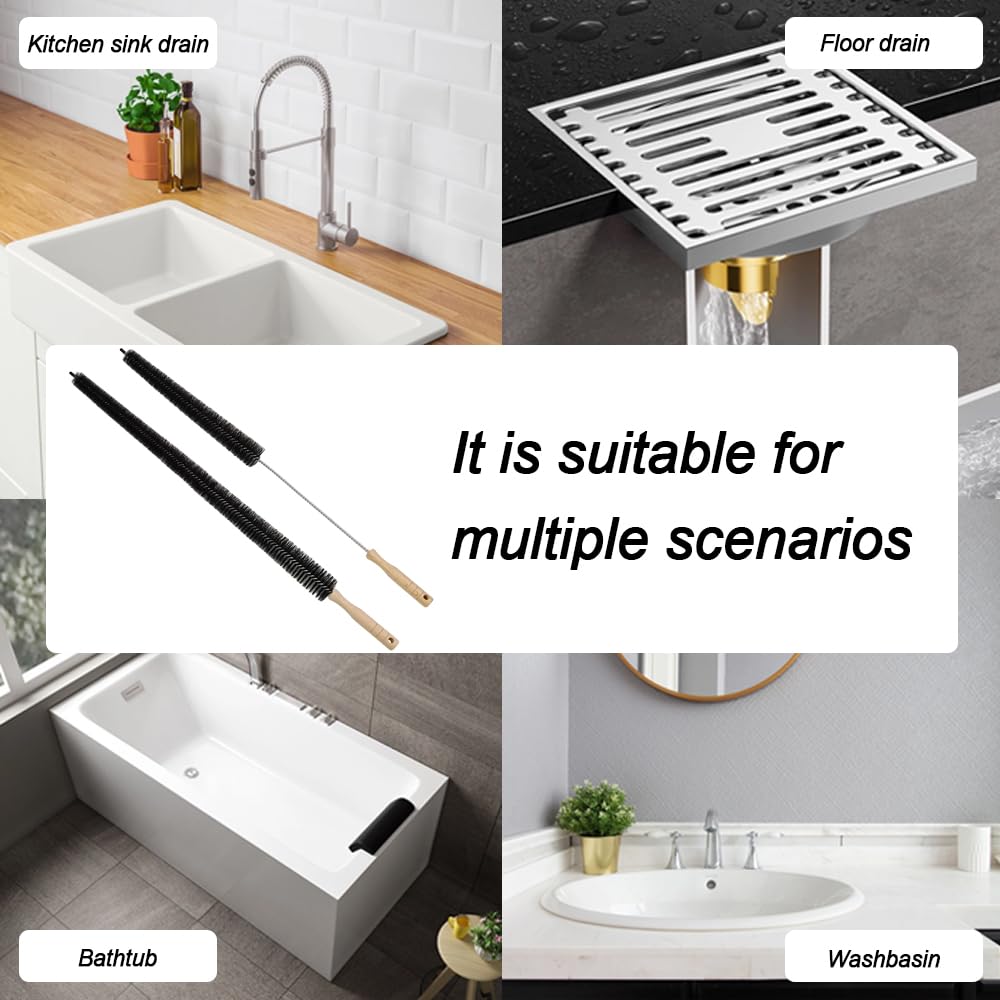 Armo - Pack of 2 Long Radiator Brushes Heavy Duty Flexible Cleaning Tool 5